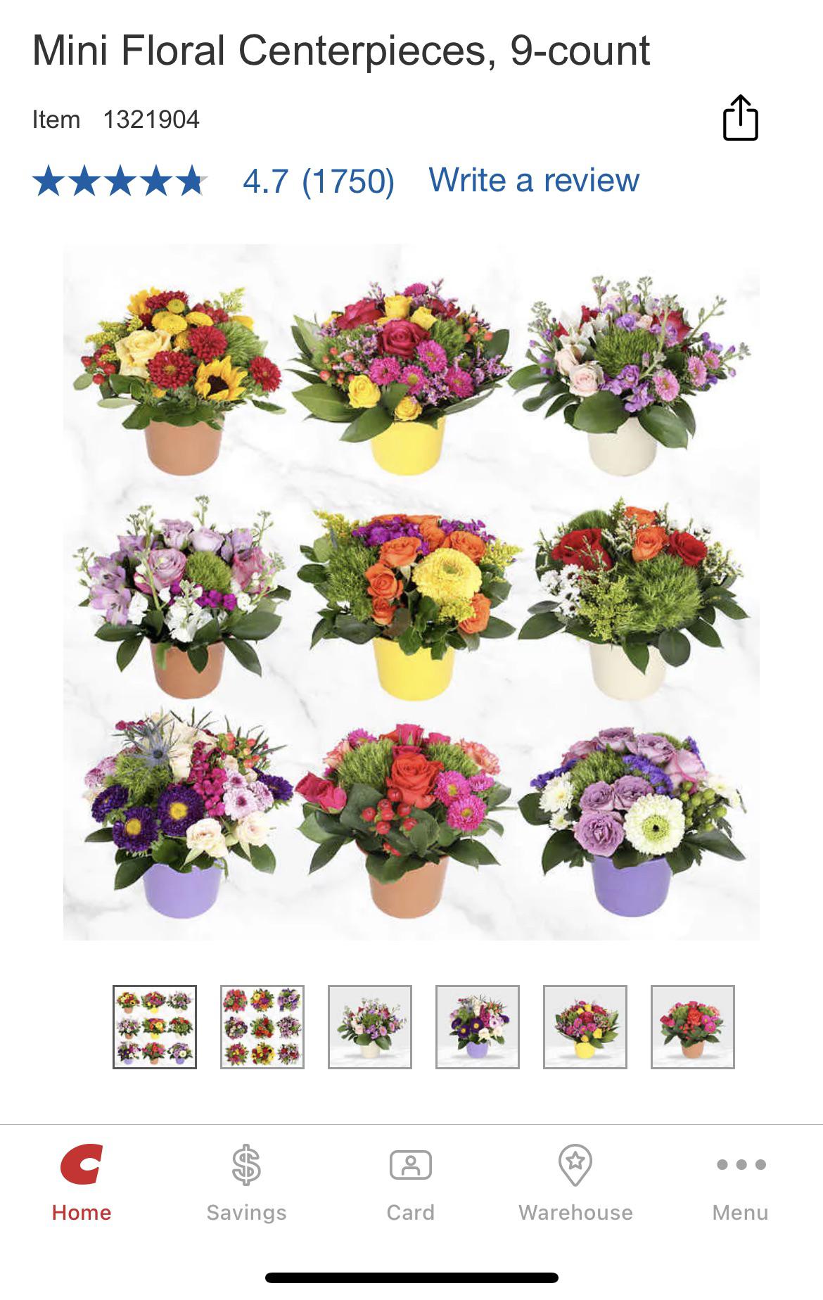 Reviews on floral centerpieces? r/Costco
