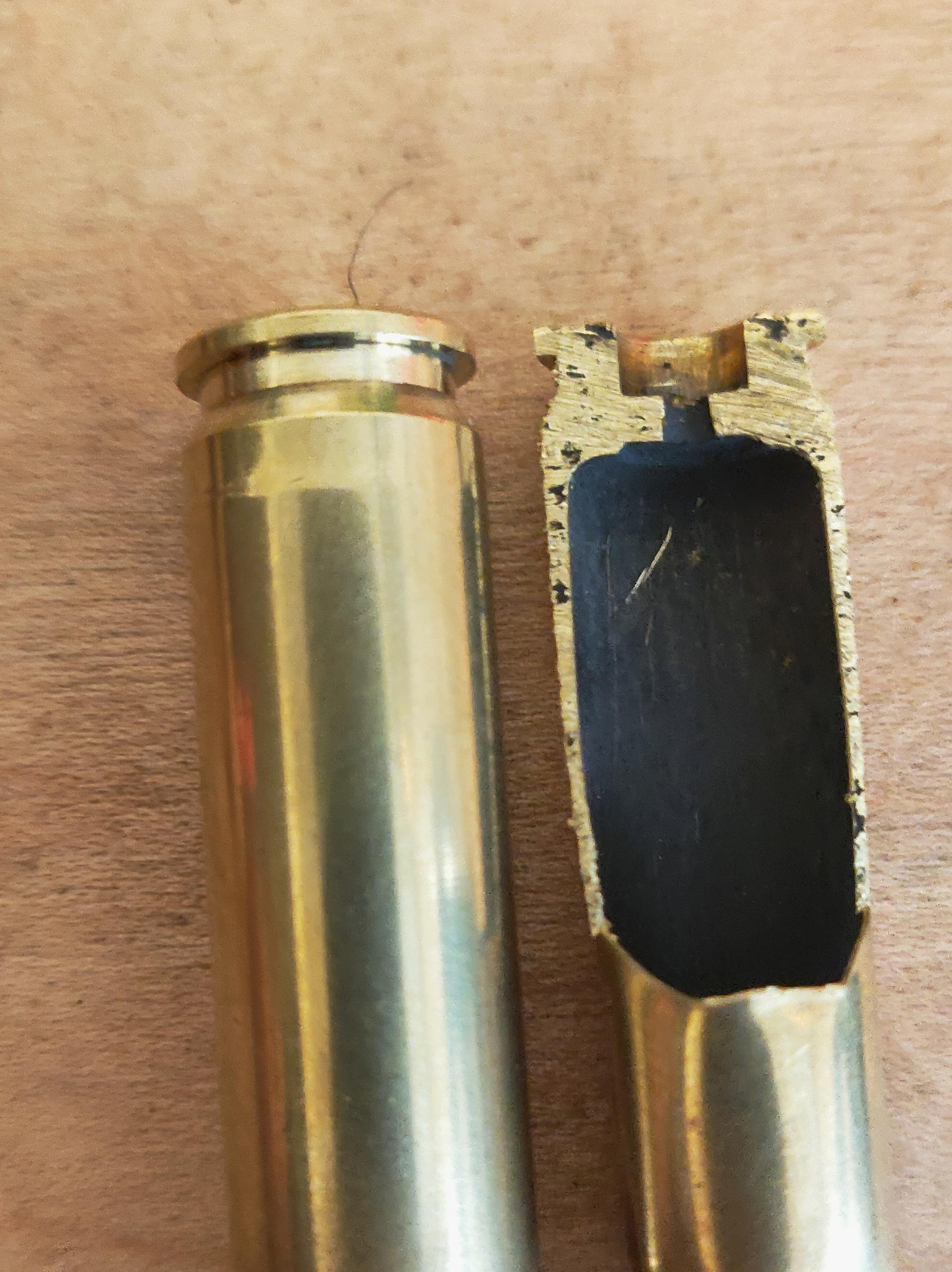 Does this look like the begining of case head separation? r/reloading