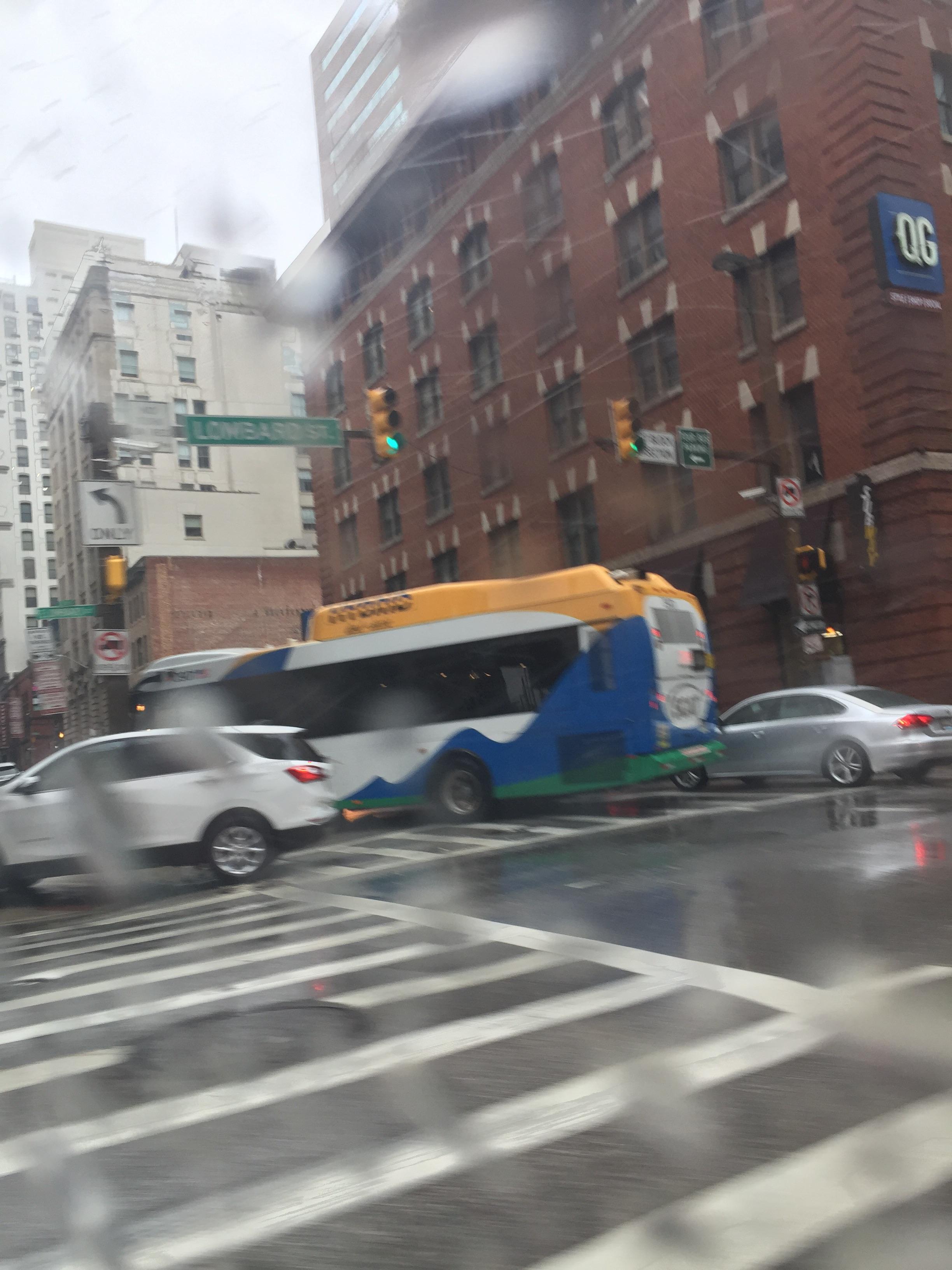 Anyone know what a Sarasota, FL bus was doing up here? baltimore