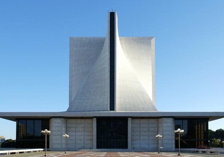 [Building] St. Mary’s Cathedral, San Francisco. By Pier Luigi Nervi