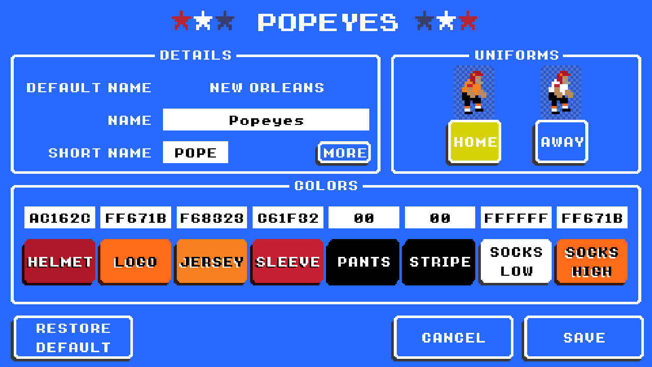 Louisiana Fast... r/RetroBowl