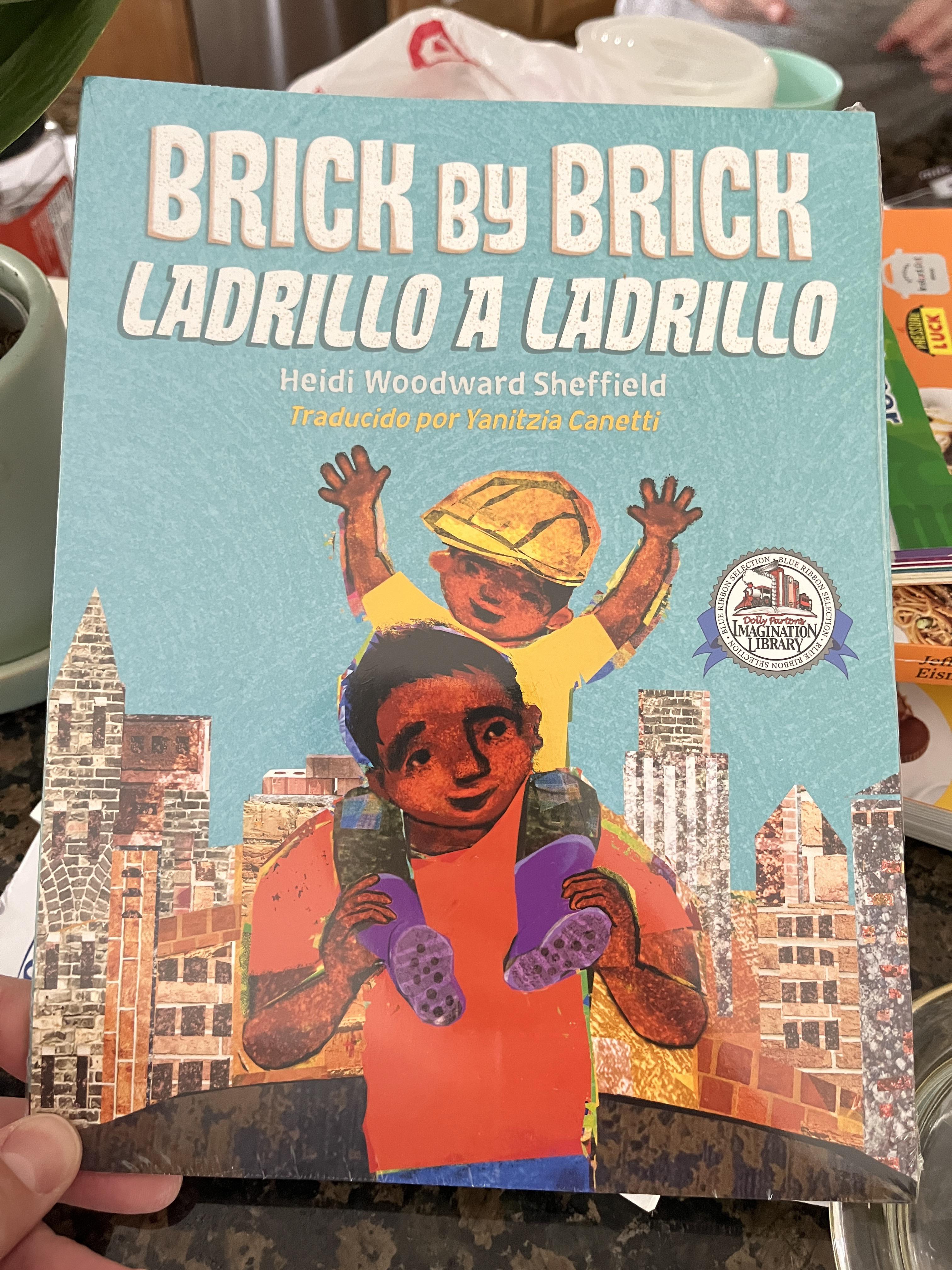 My son is part of the Dolly Parton book club. This is the random book