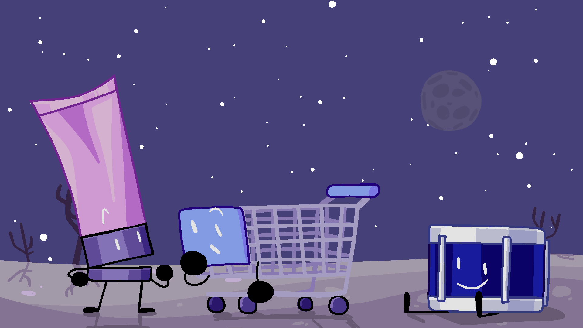 Drawing 3 BFB/TPOT Characters Everyday Until I Run Out ( Day 26