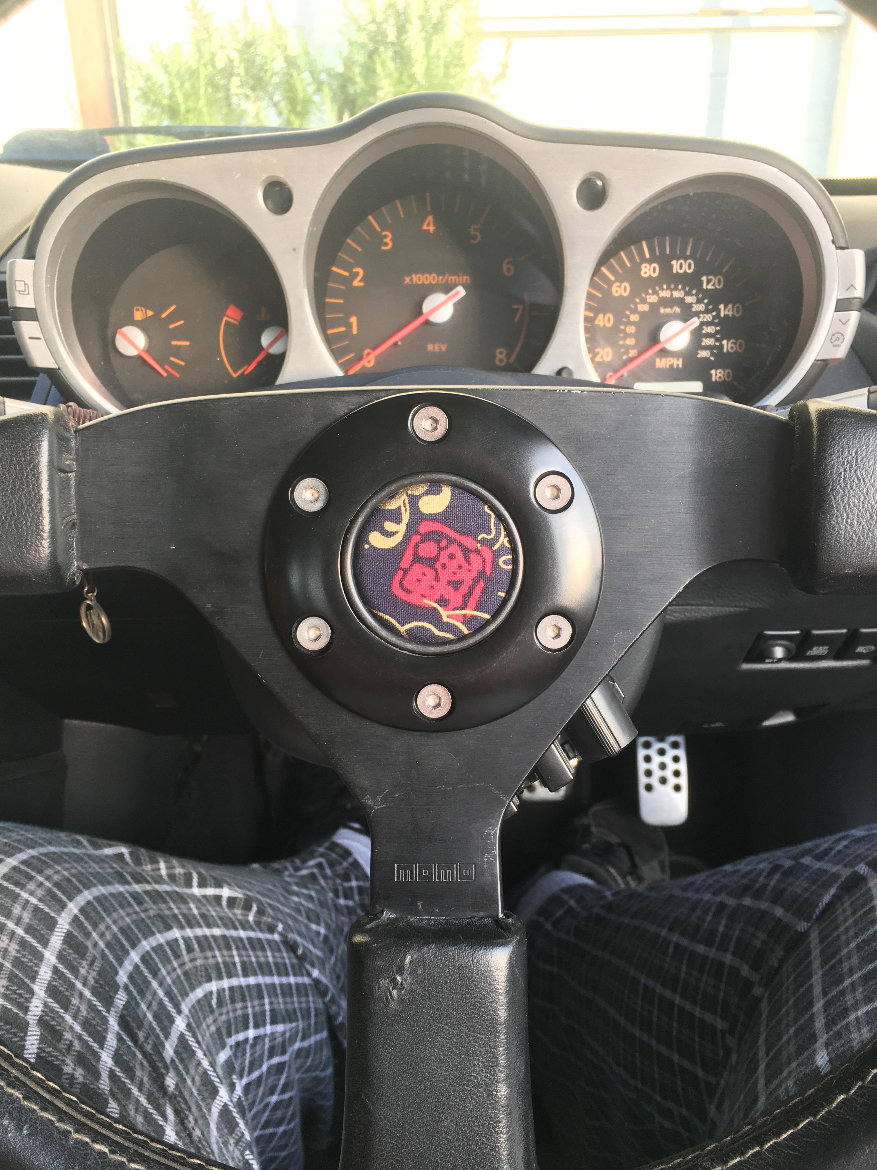 Cruise control relocation finally done! r/350z