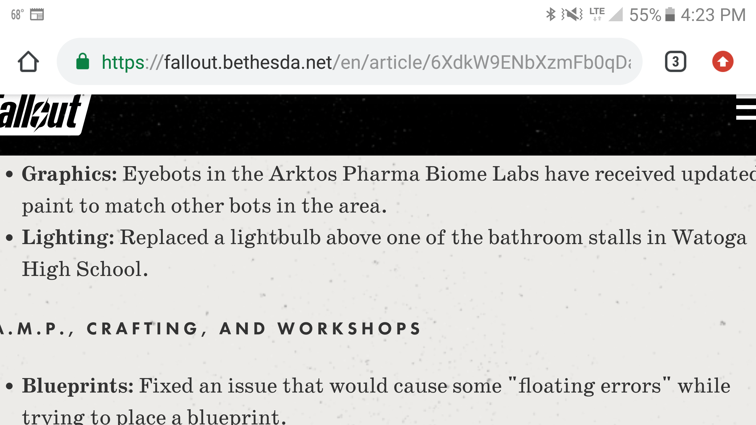 [Discussion] How many bethesda employees does it take to change a light