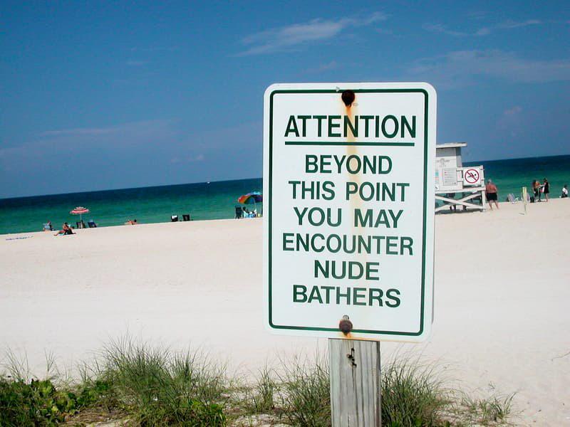 Interactions at nude beaches : NudeBeach_freaks