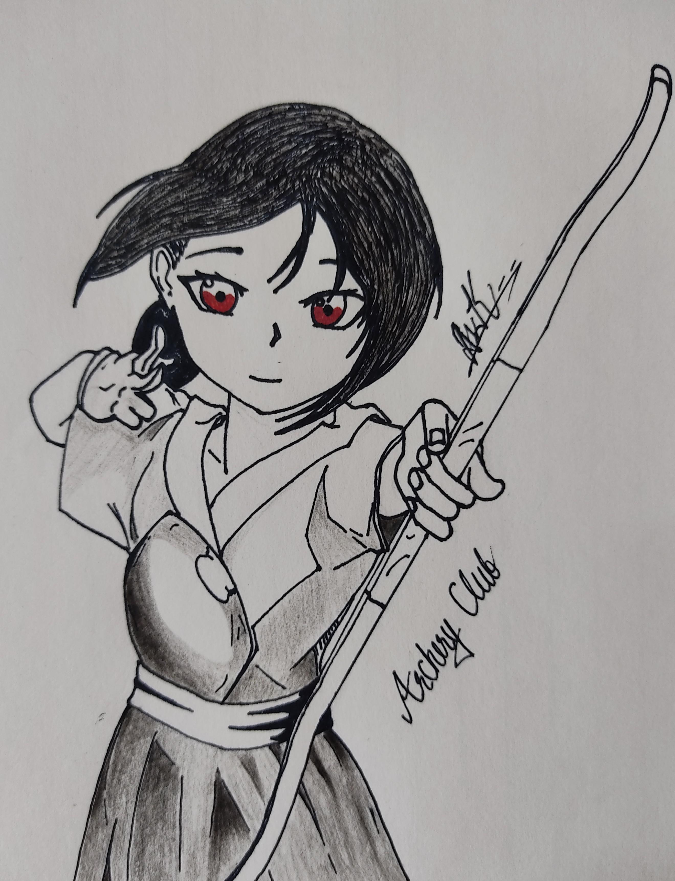 Kaguya from Archery Club [REFERENCED] r/Kaguya_sama