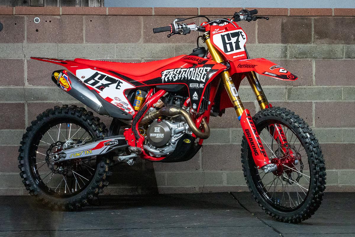 My GasGas 450 with Ohlins suspension r/Motocross