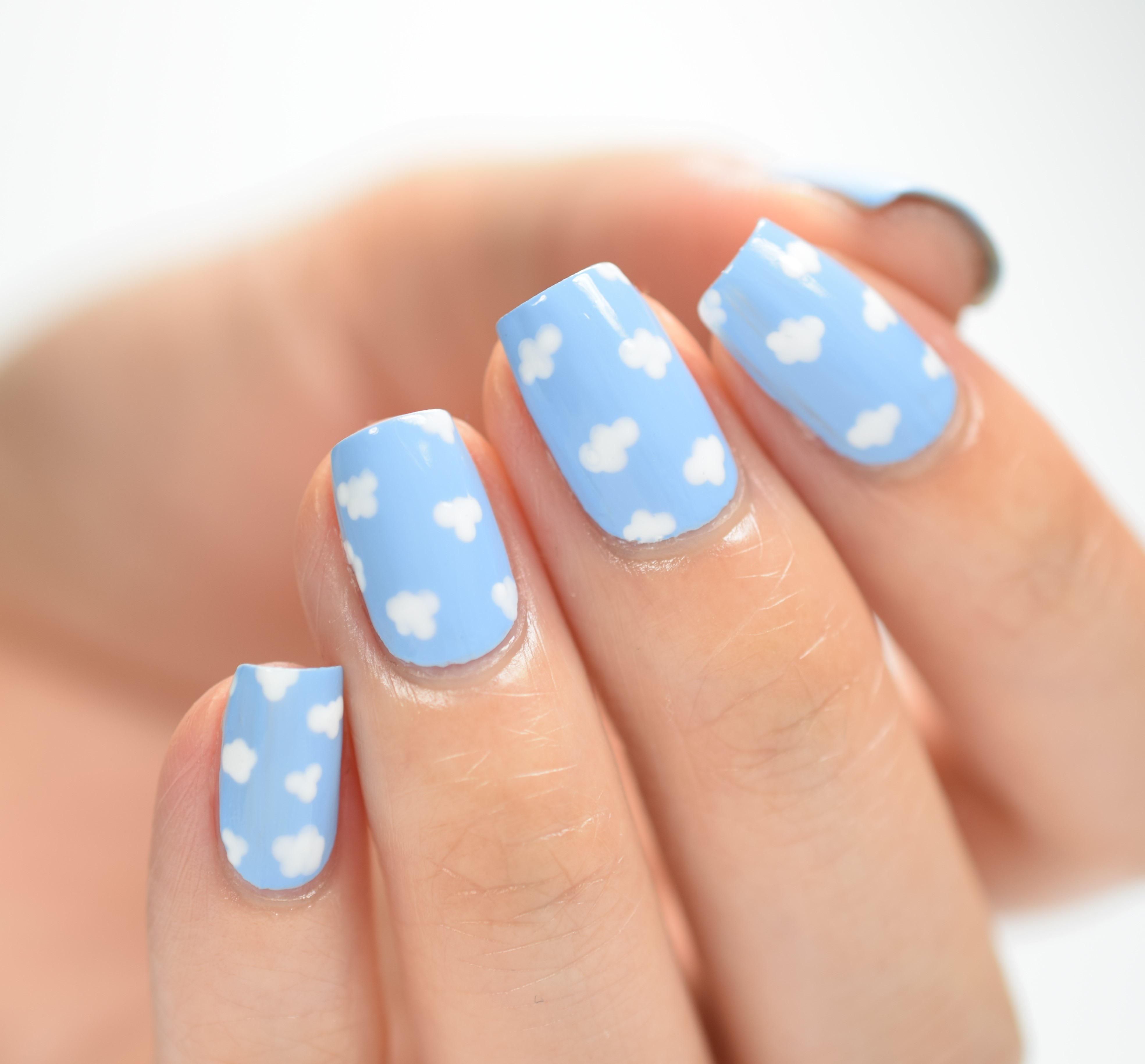 Monarch Nails I tried to use actual monarch colours this time