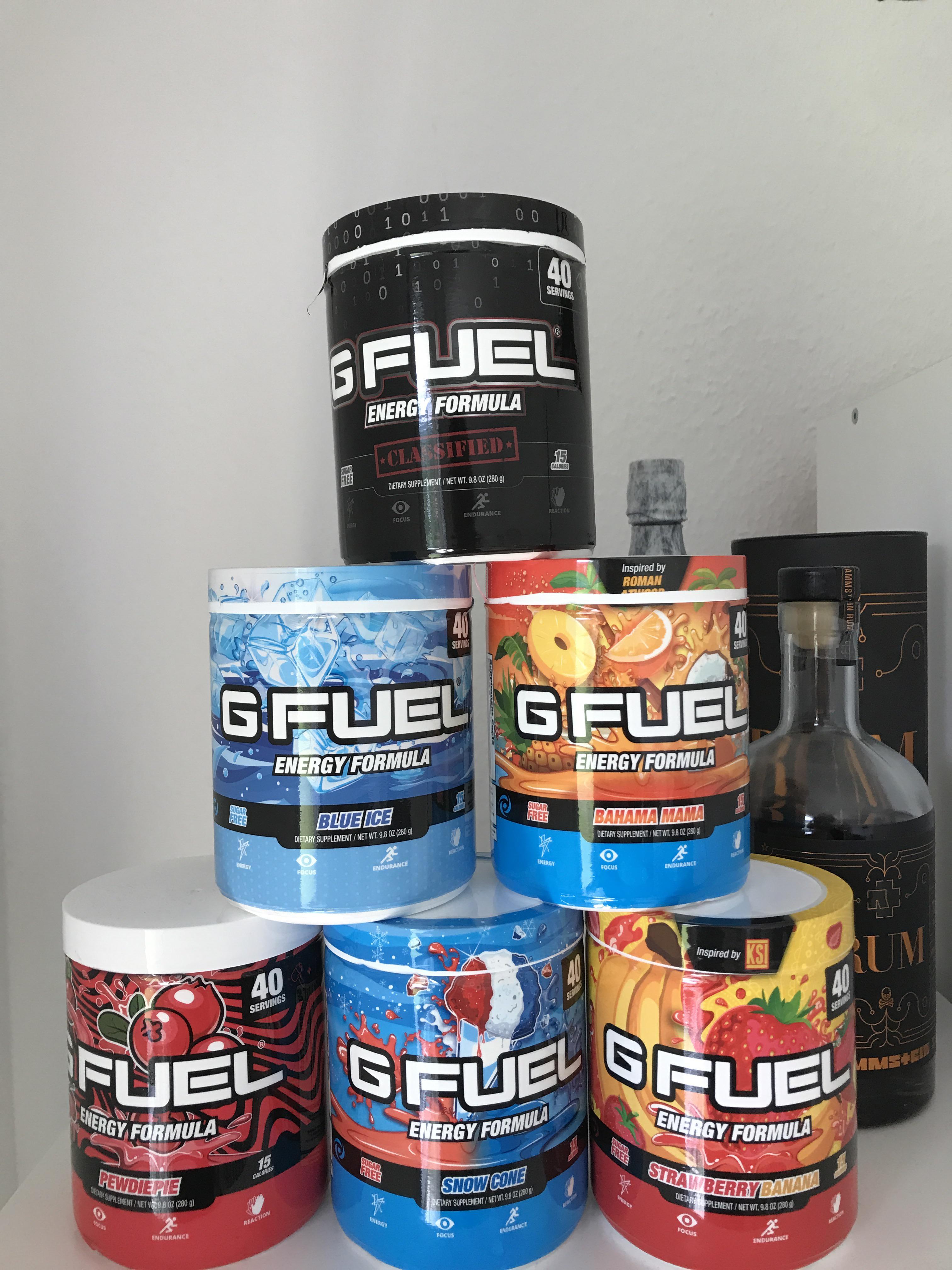 How do u guys open ya Tubs? Mine r ugly af r/GFUEL