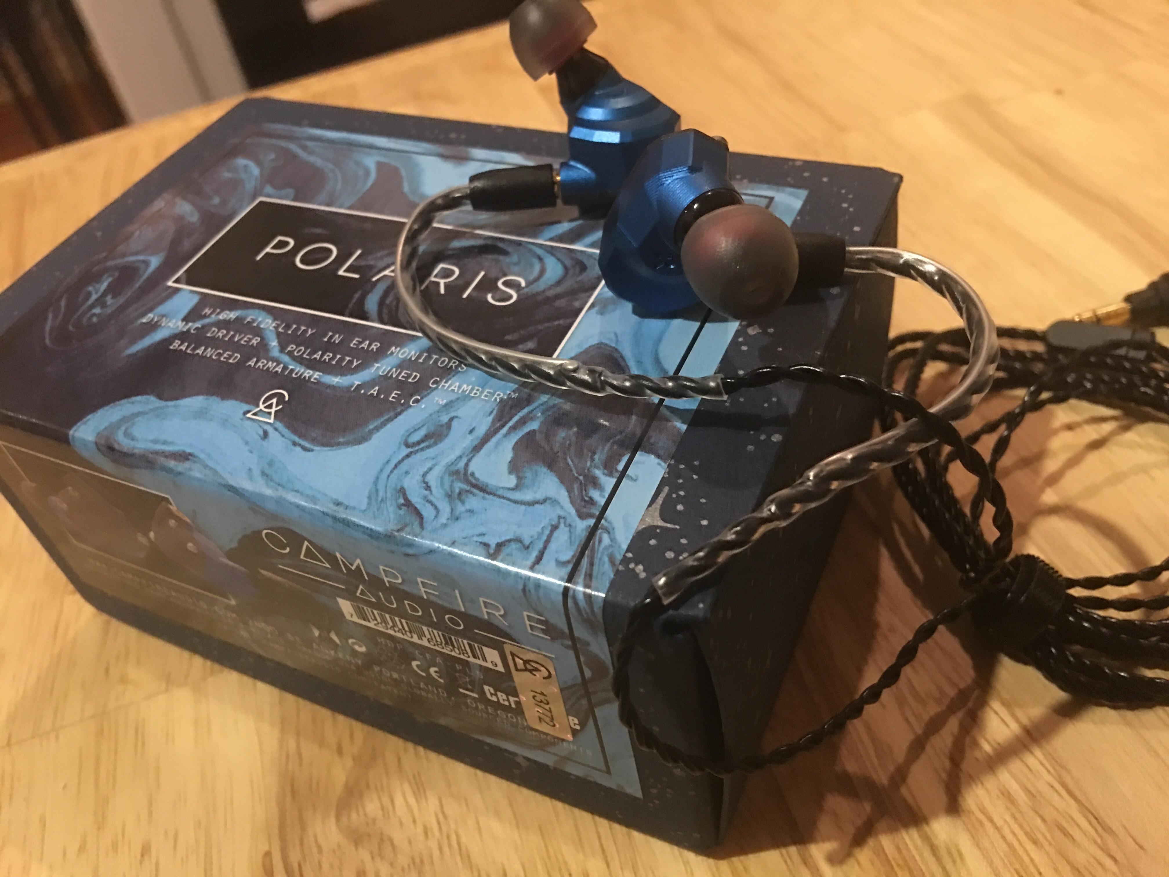 Blown away by the Campfire Audio Polaris r/headphones