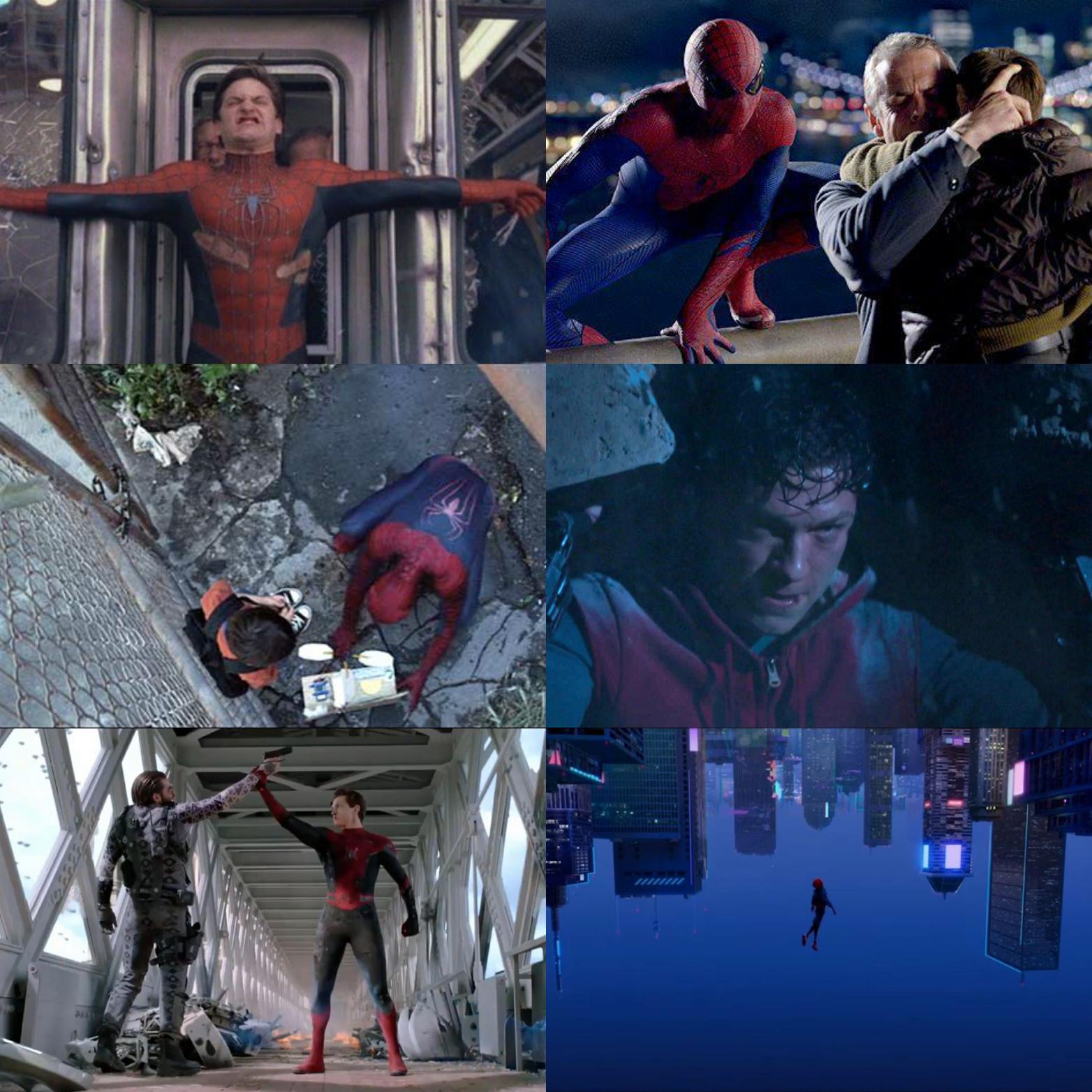 These are my personal favorite scenes in all the Spiderman films. No particular order as well