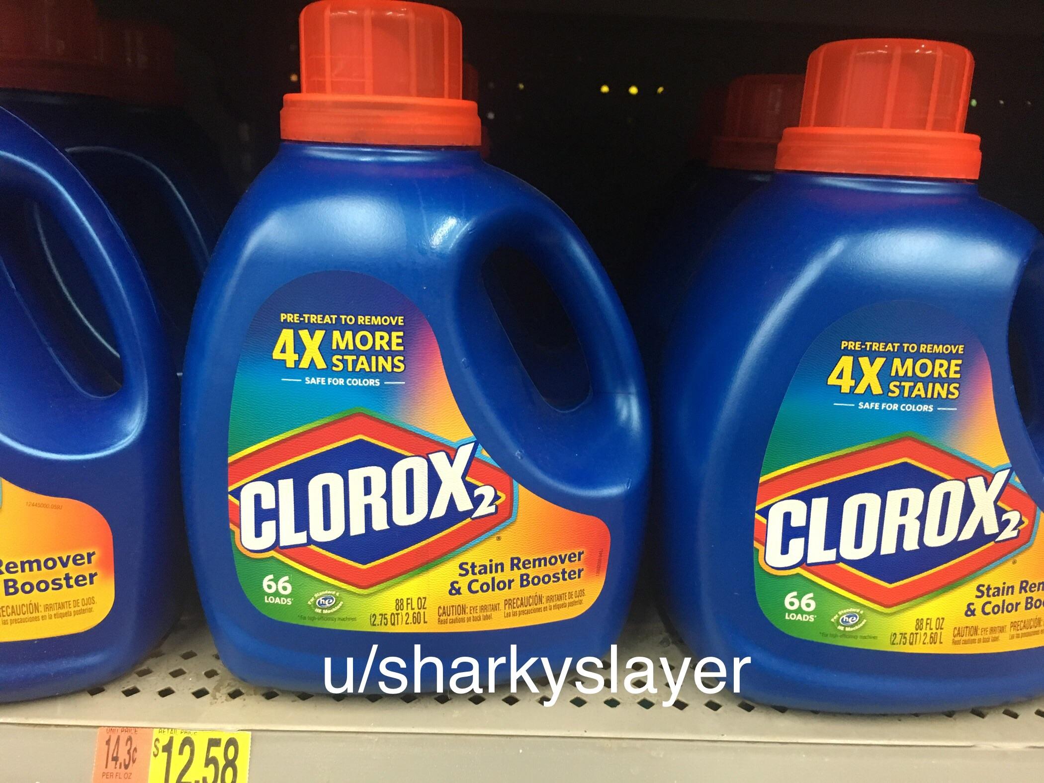 Clorox was so good, they made Clorox 2 memes