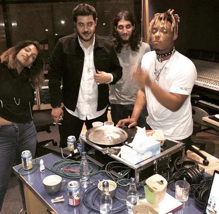 Juice with MIA and producer Rex Kudo in London. October 2018 r/JuiceWRLD