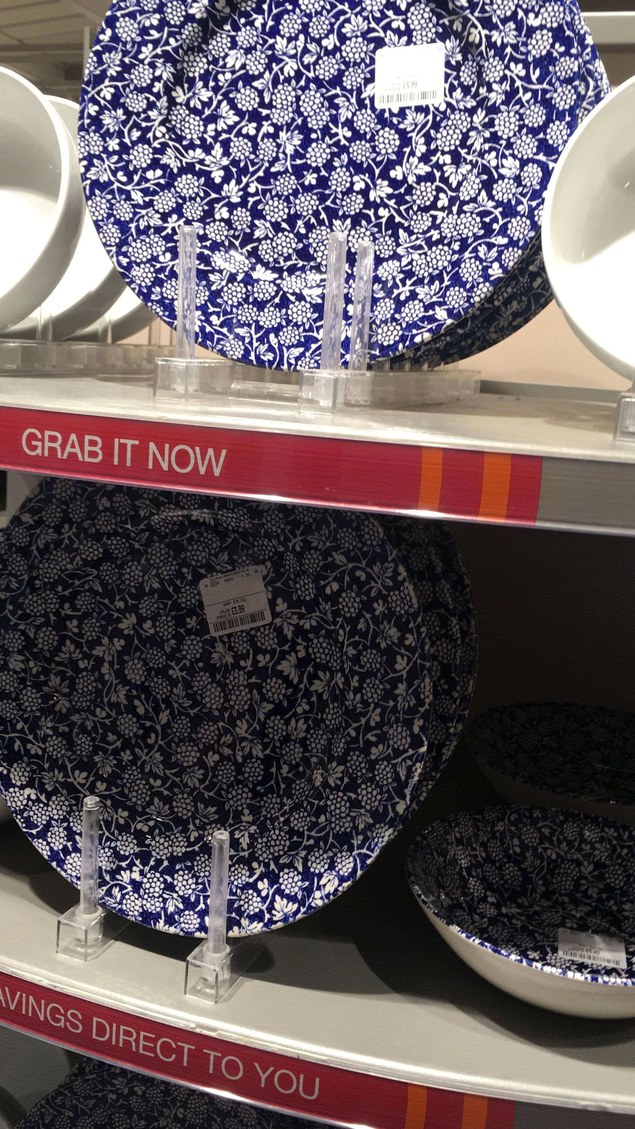 I knew TK Maxx will sell any old tat, but them stealing Spoons plates