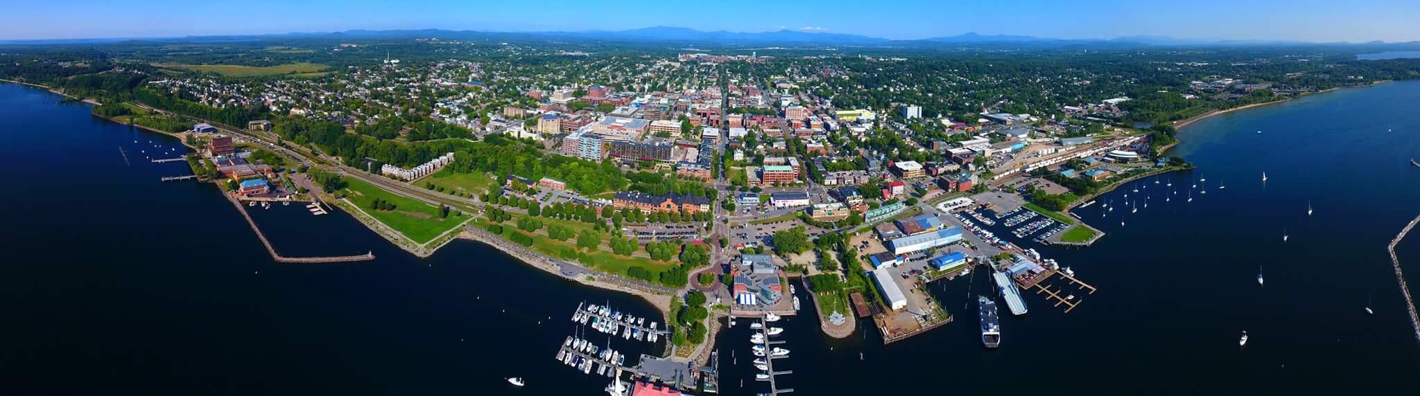 Burlington Aerial Panorama r/vermont