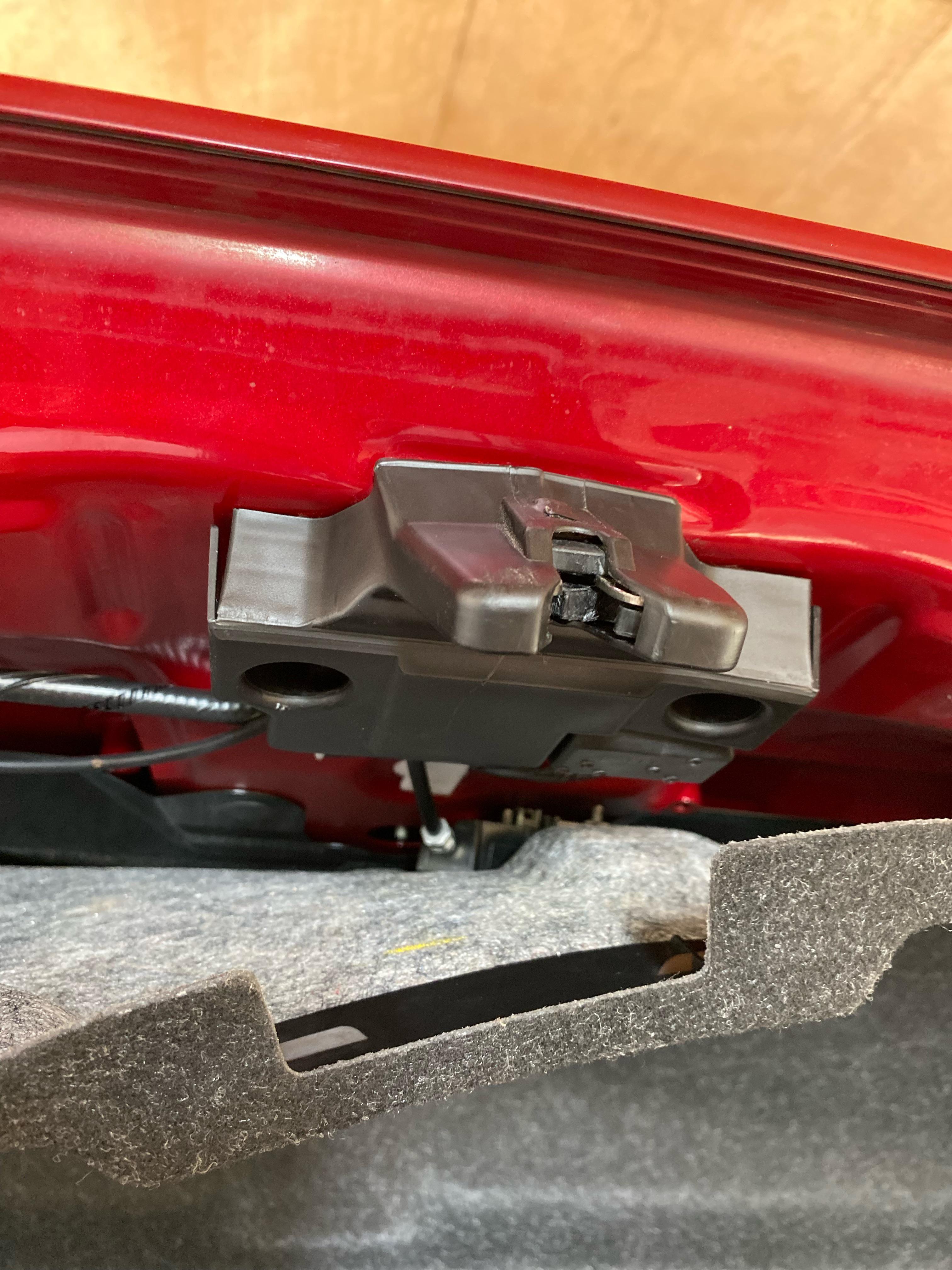 Question? Does anyone know how to remove the plastic where the latch is