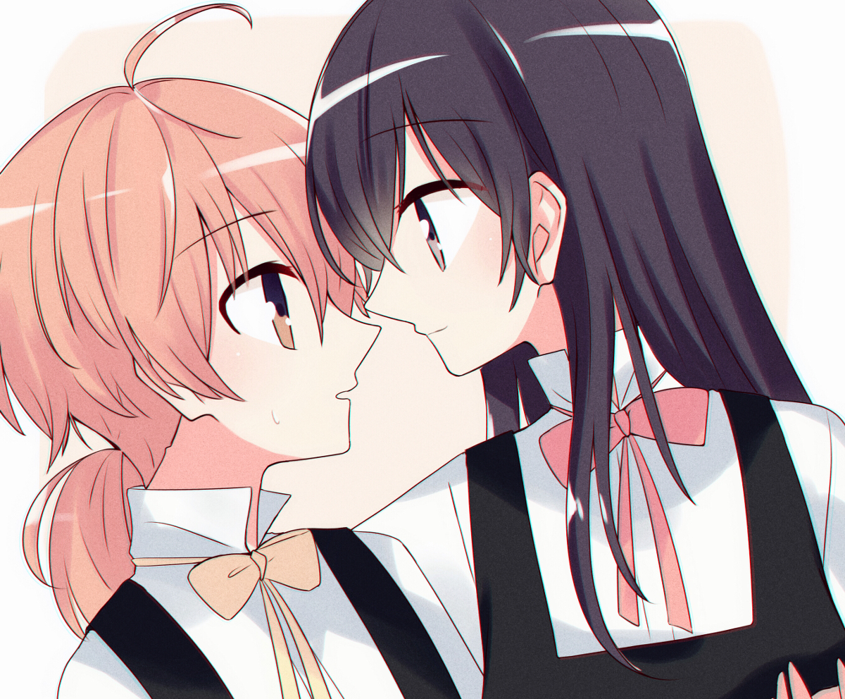 Going in for a kiss [Bloom Into You] wholesomeyuri