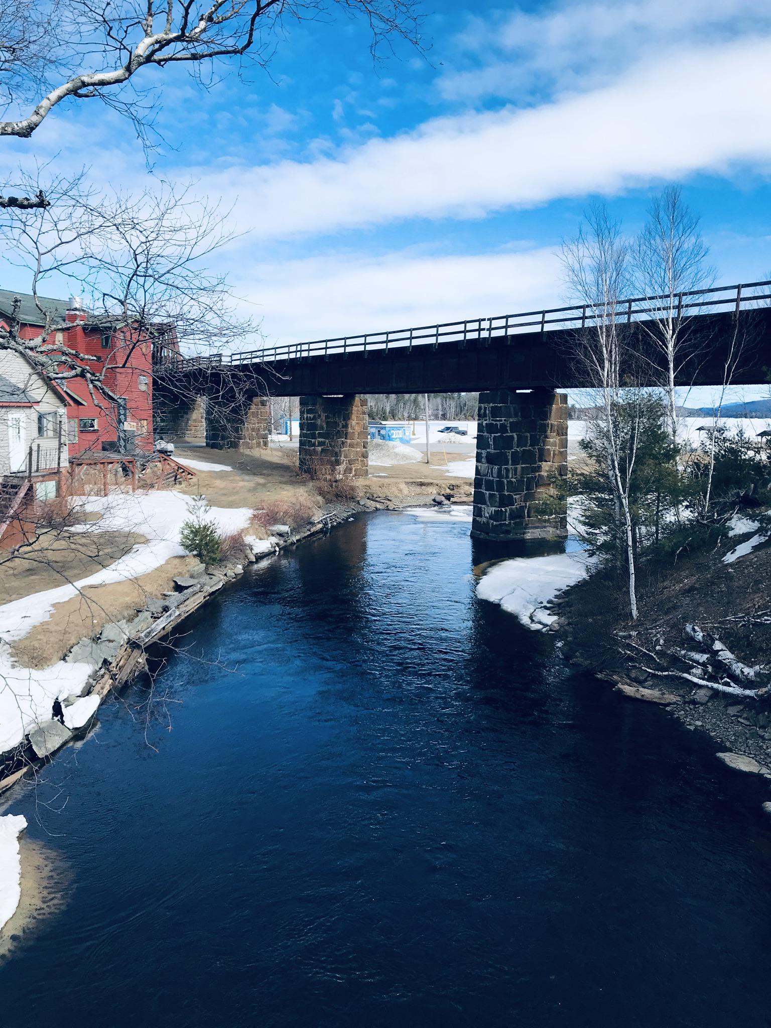 Greenville Junction last week. r/Maine