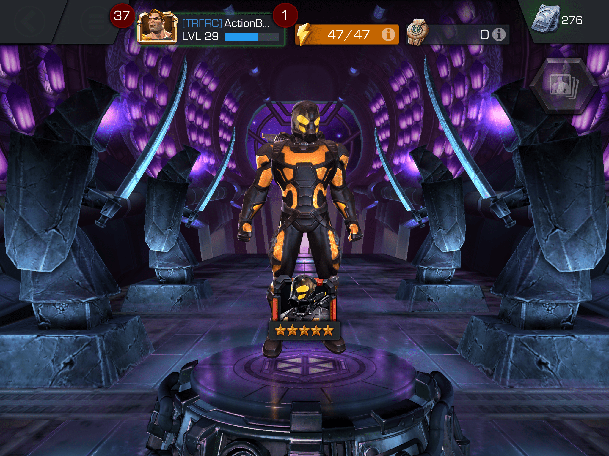 1M Result, also my second Yellowjacket in a week ContestOfChampions