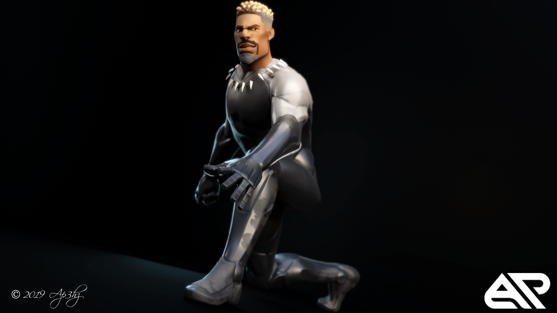 Black Panther Fortnite Render [Blender] r/FortNiteBR
