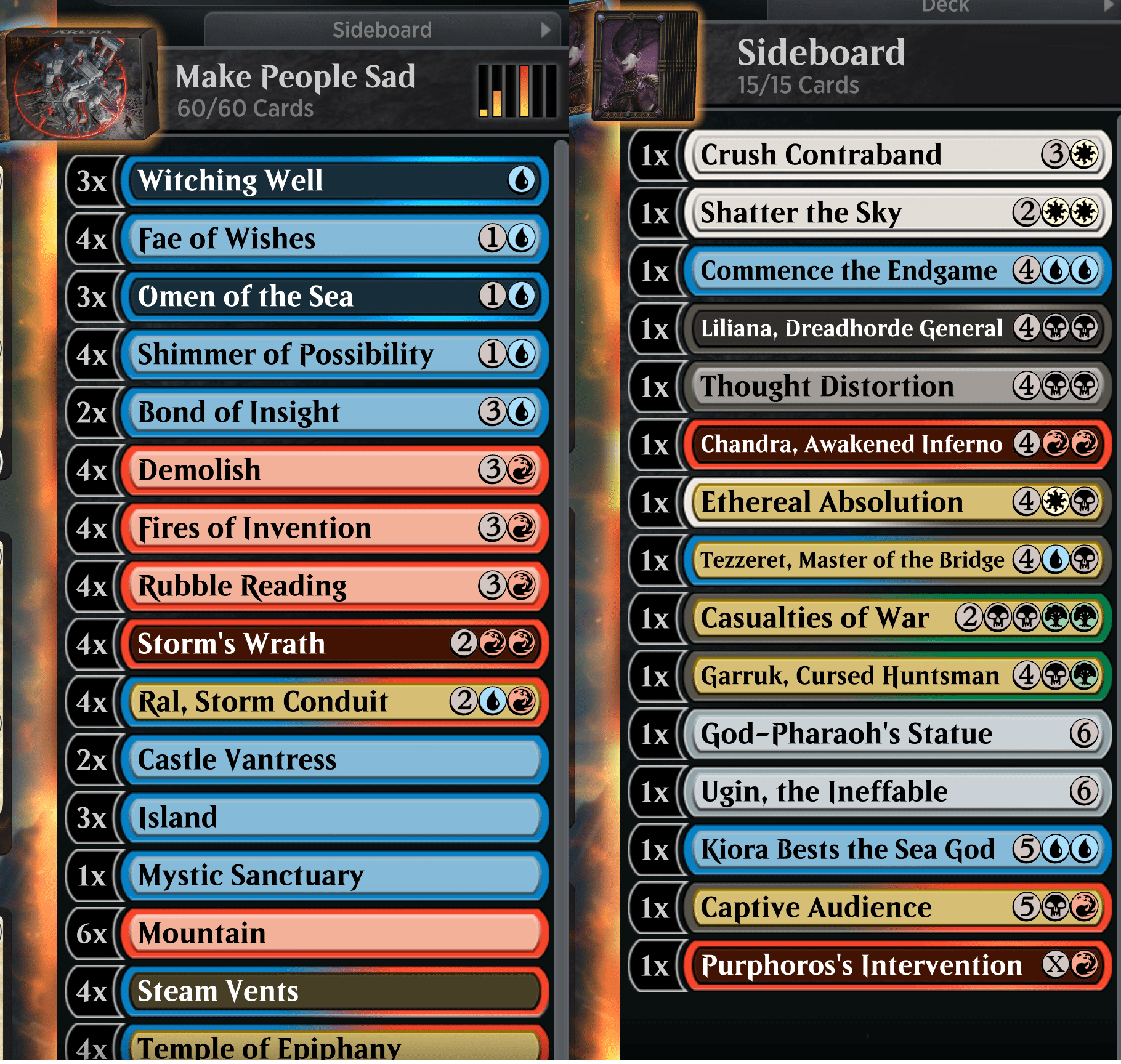 Land Destruction Standard Homebrew with over 50 winrate r/MagicArena