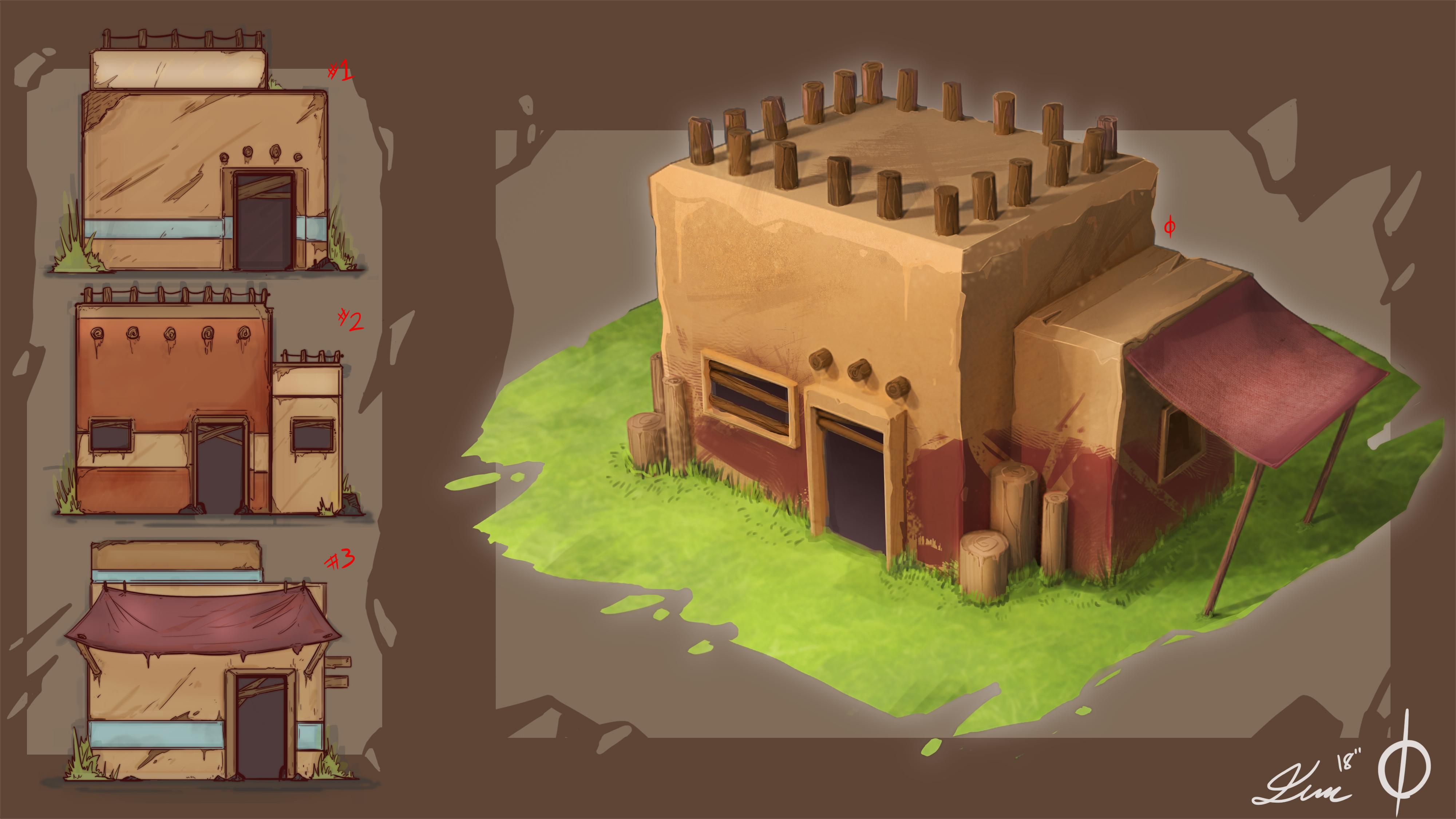 Stage 2 Home, concept art. r/conceptart