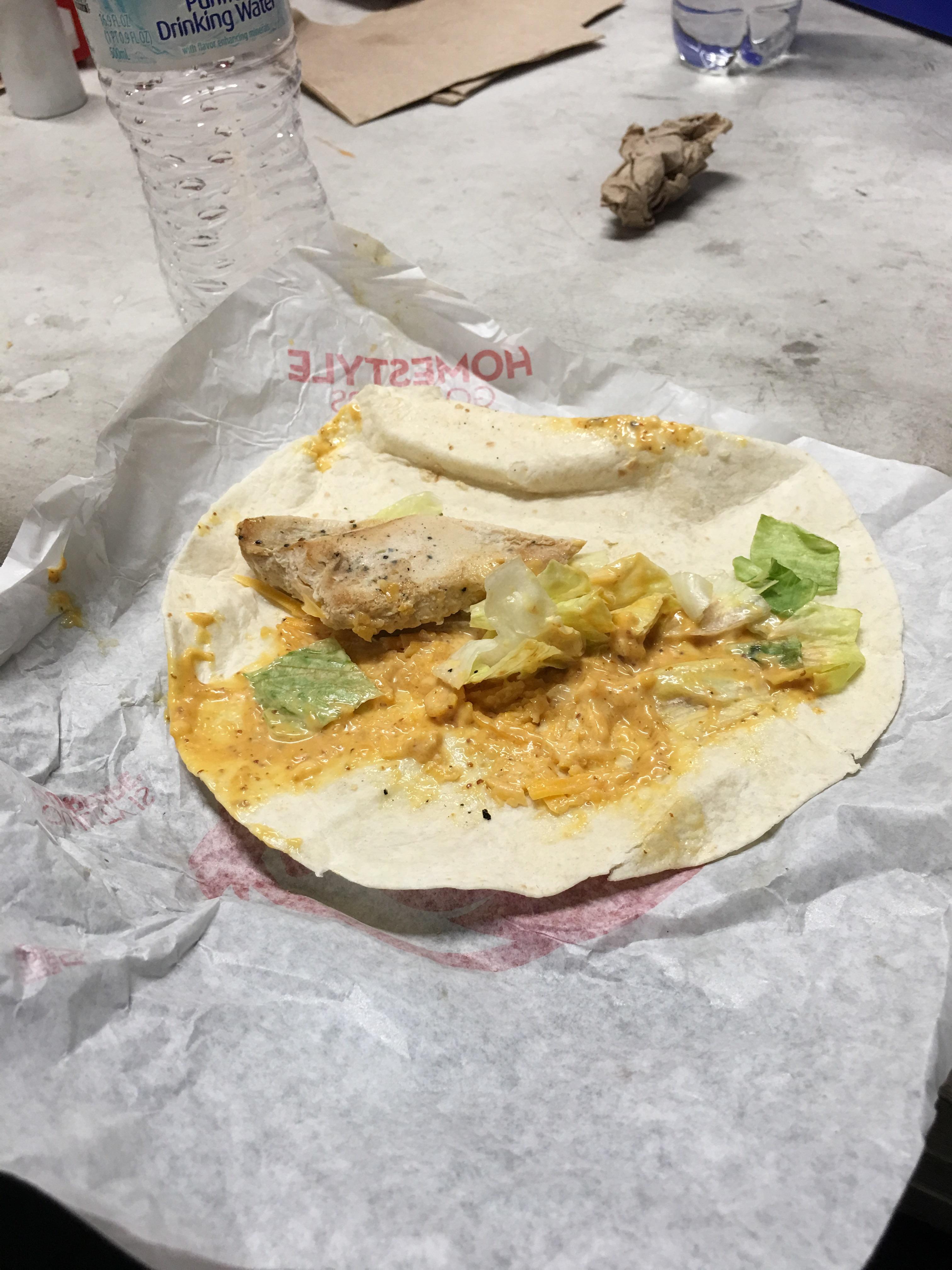 1am snack wrap, Thank you whole heartedly Wendy's. r/wendys