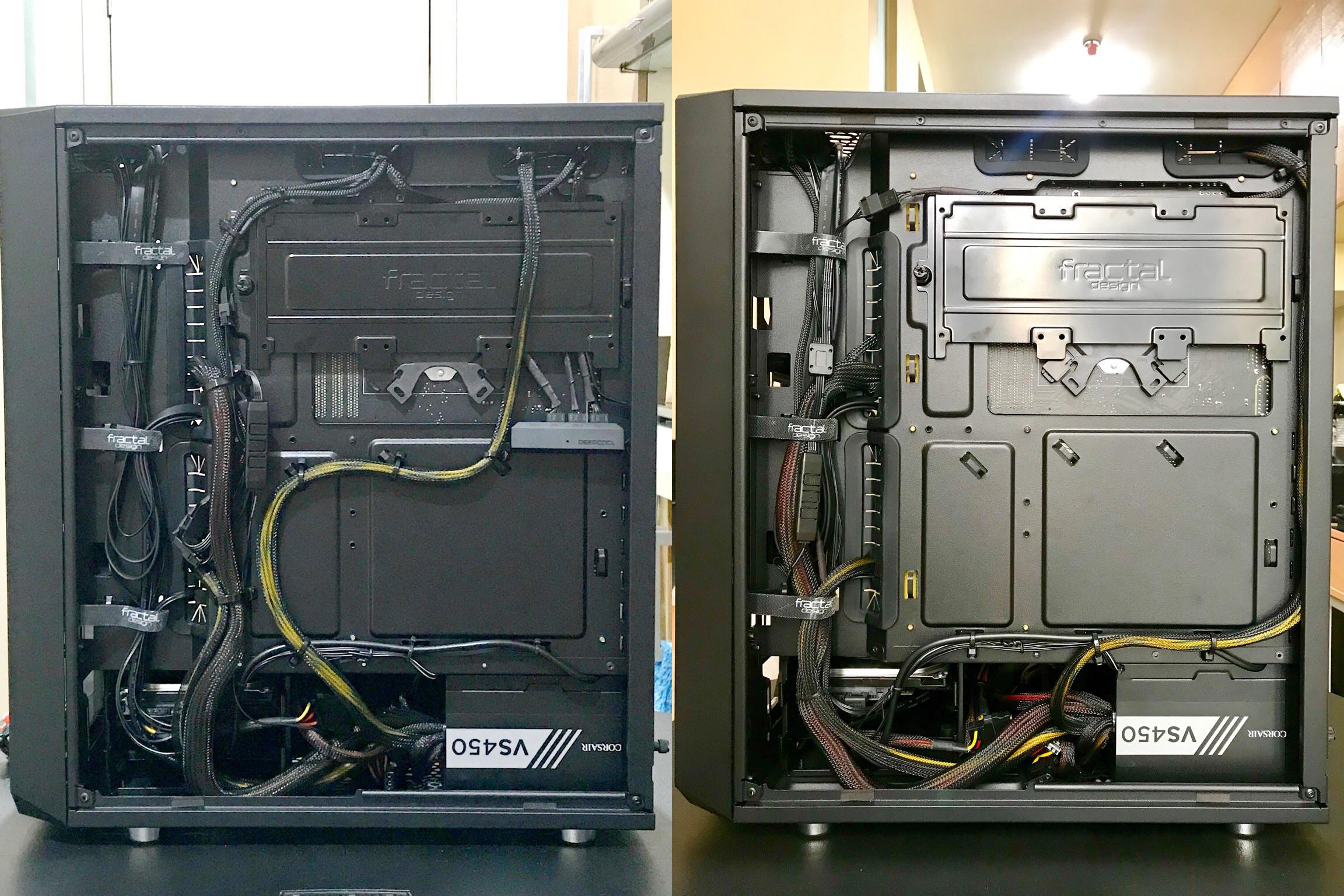 Still not tidy. Nonmodular PSU is a pain to work with. r/CableManagement