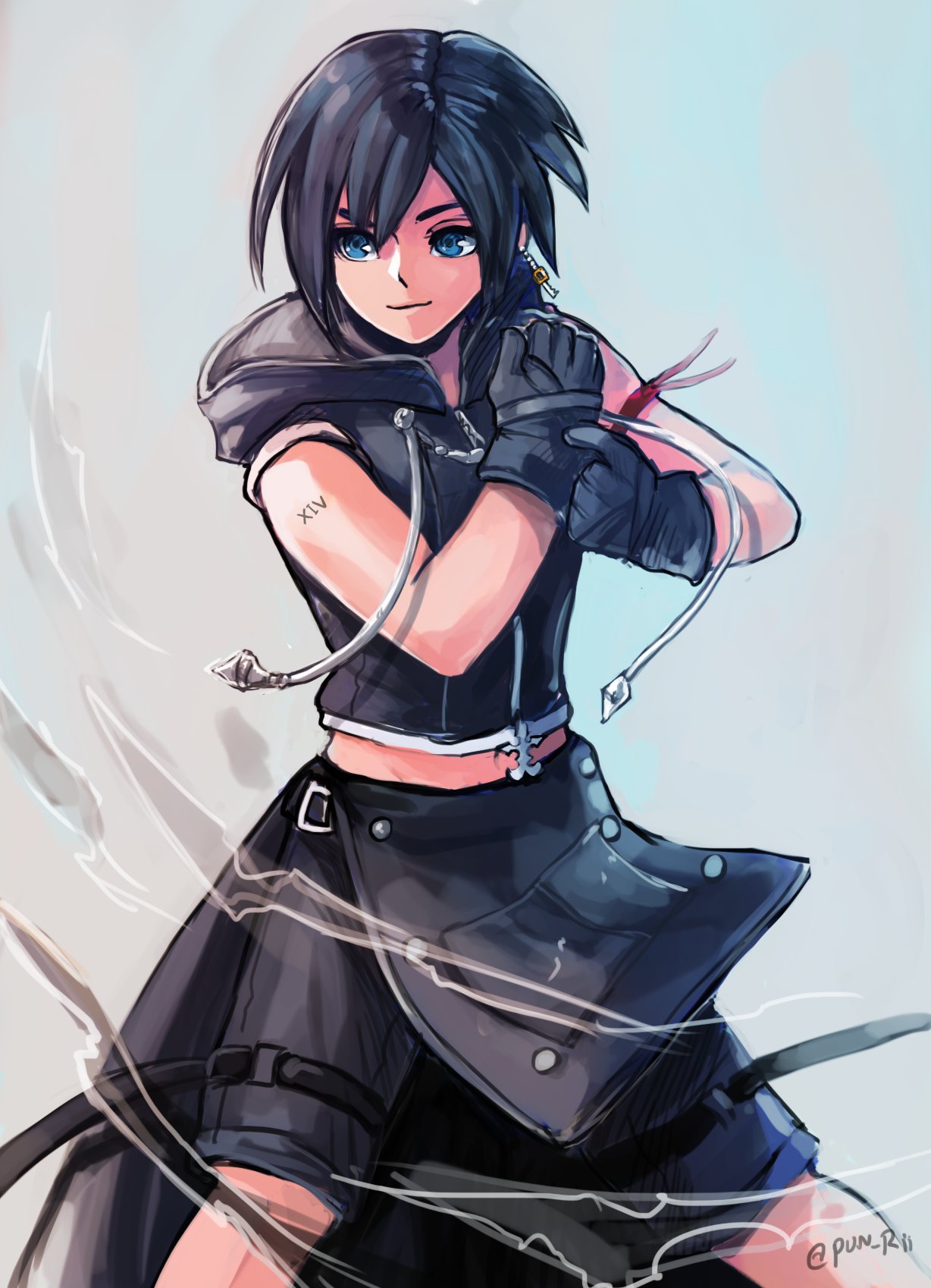 Kh Xion Fanart / I just finished the game last week and xion is one of