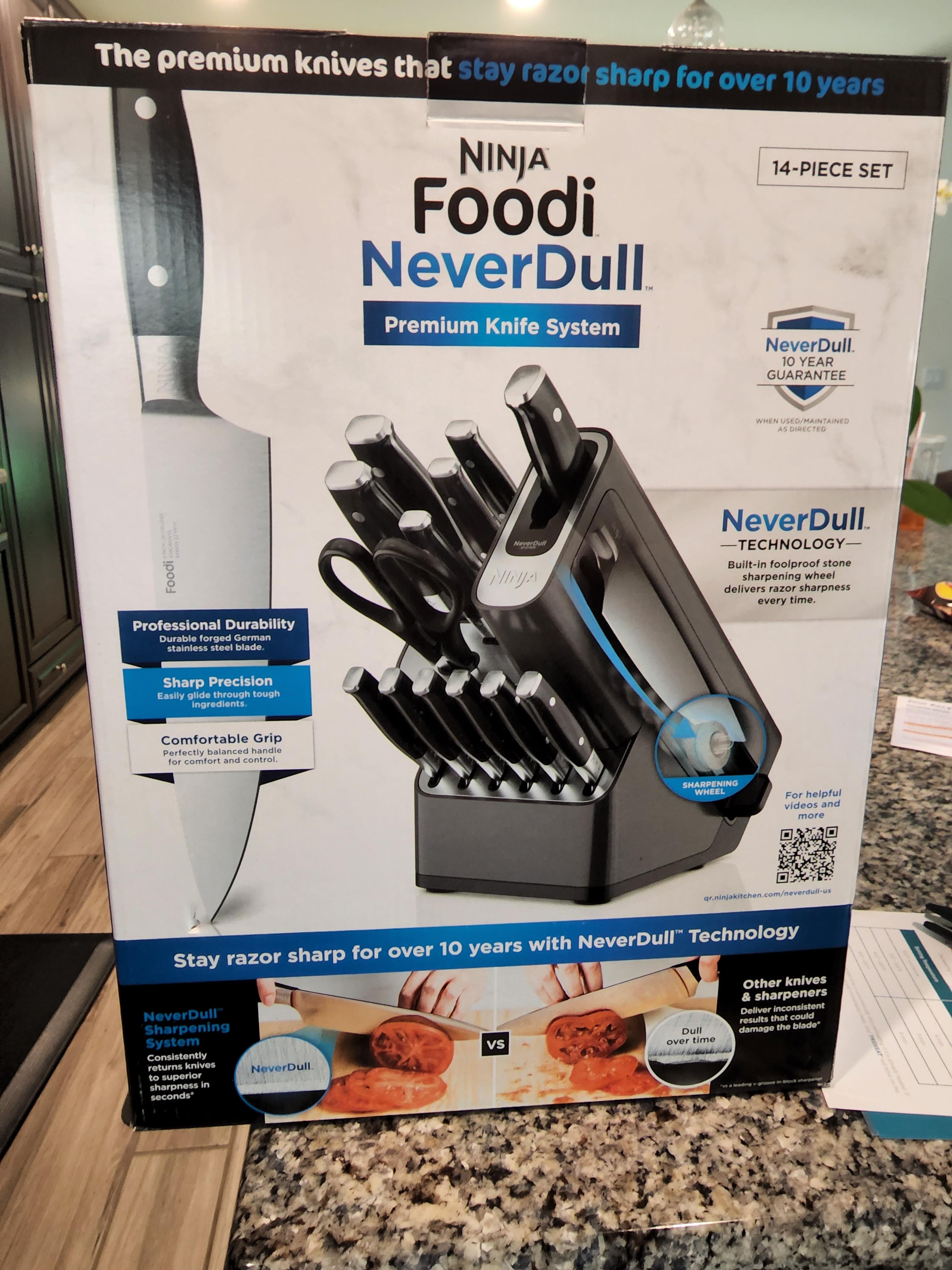 Just picked up the Ninja Foodi Knives. r/NinjaFoodi