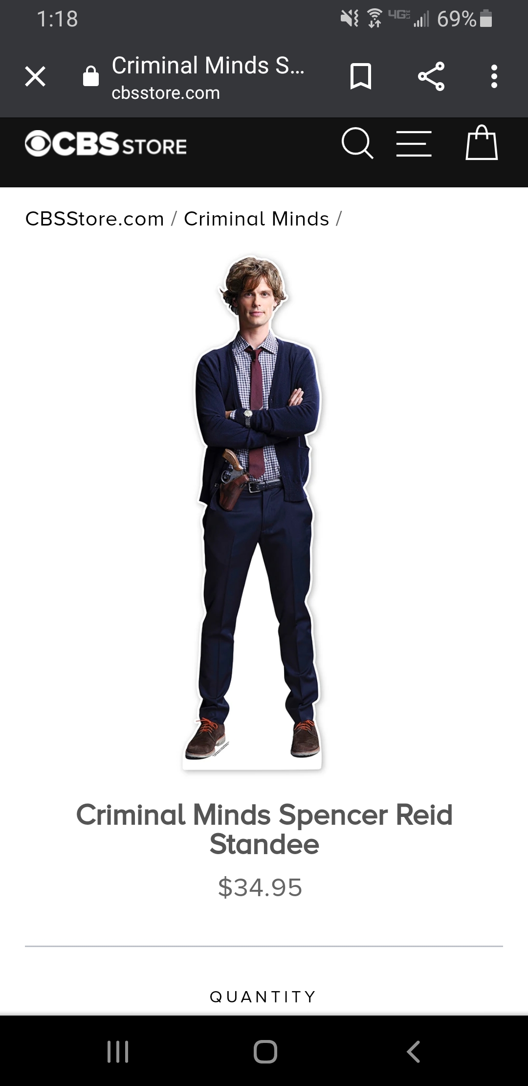 Criminal Minds Spencer Reid Cardboard Cutout Standee ubicaciondepersonas.cdmx.gob.mx