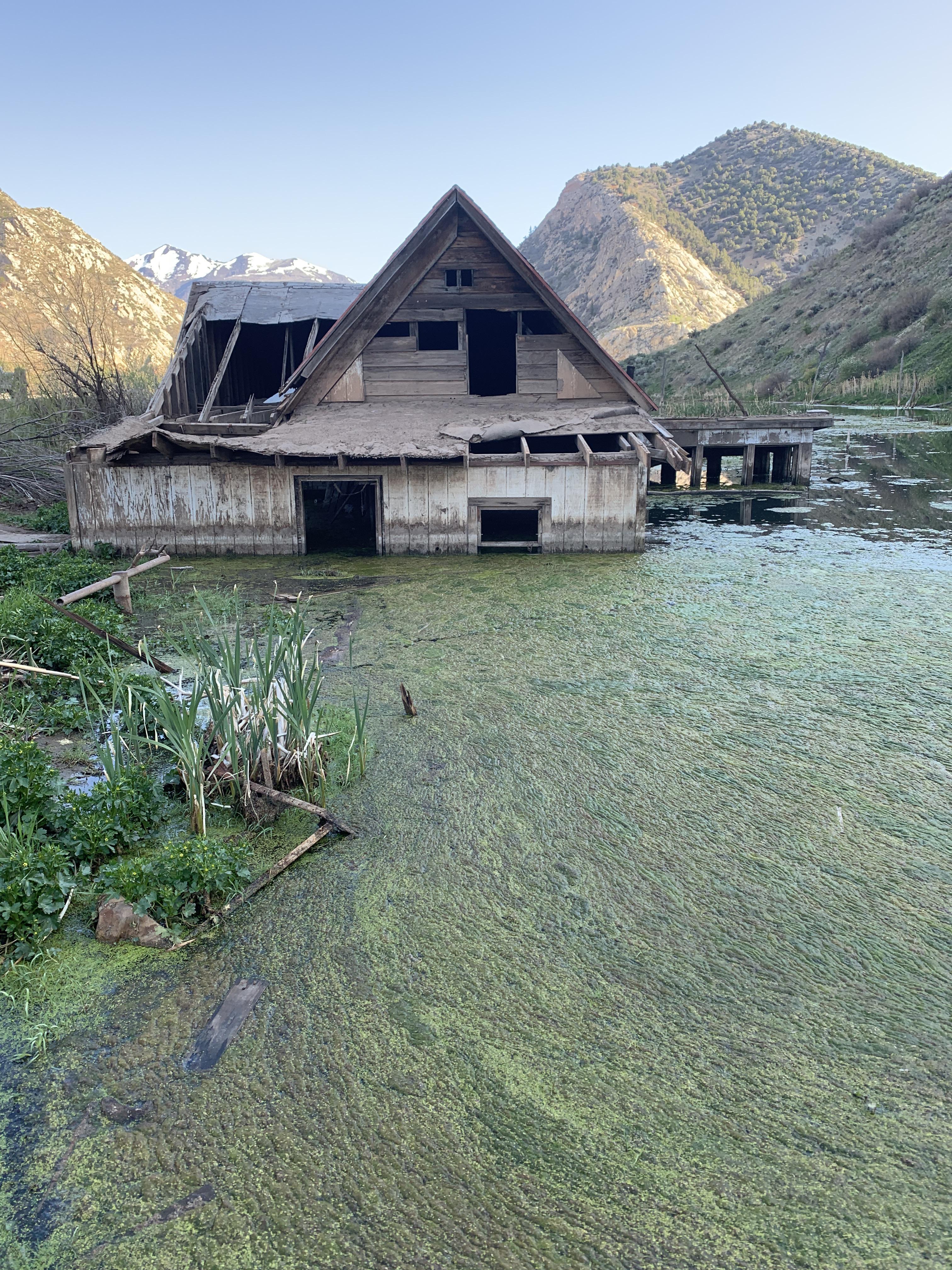 An old home that was flooded in 1983 (Thistle, Utah) r/pics