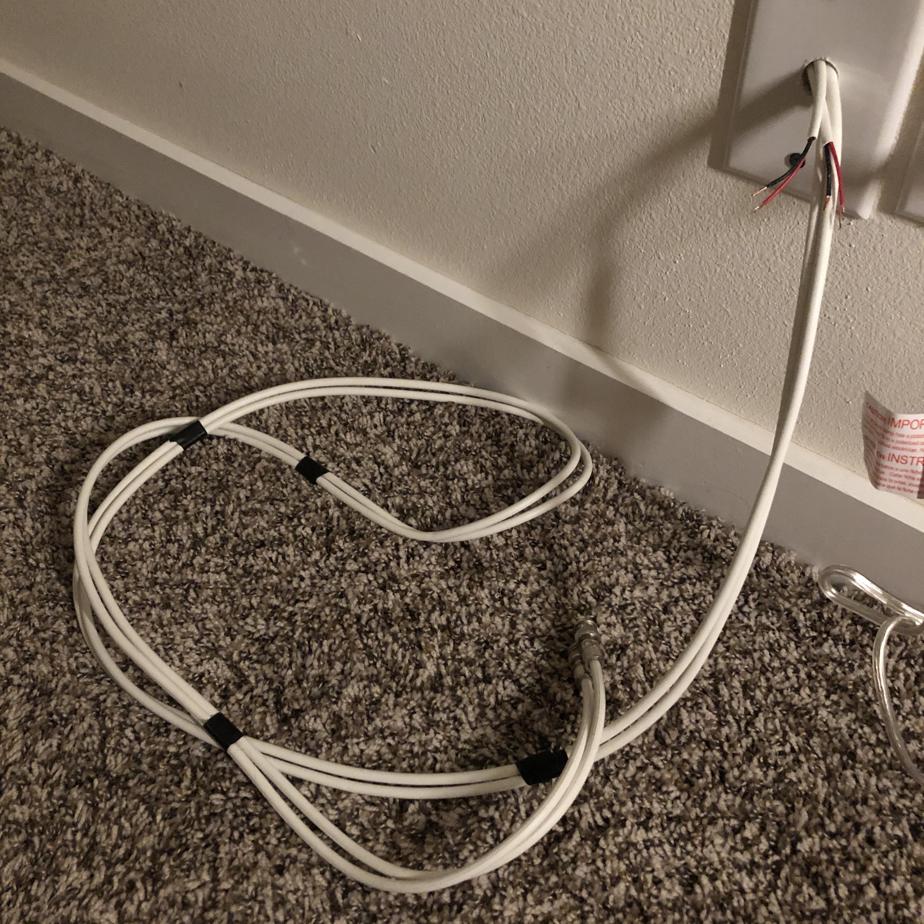 Can I cut these excess cables in my house? Have no use for them and don