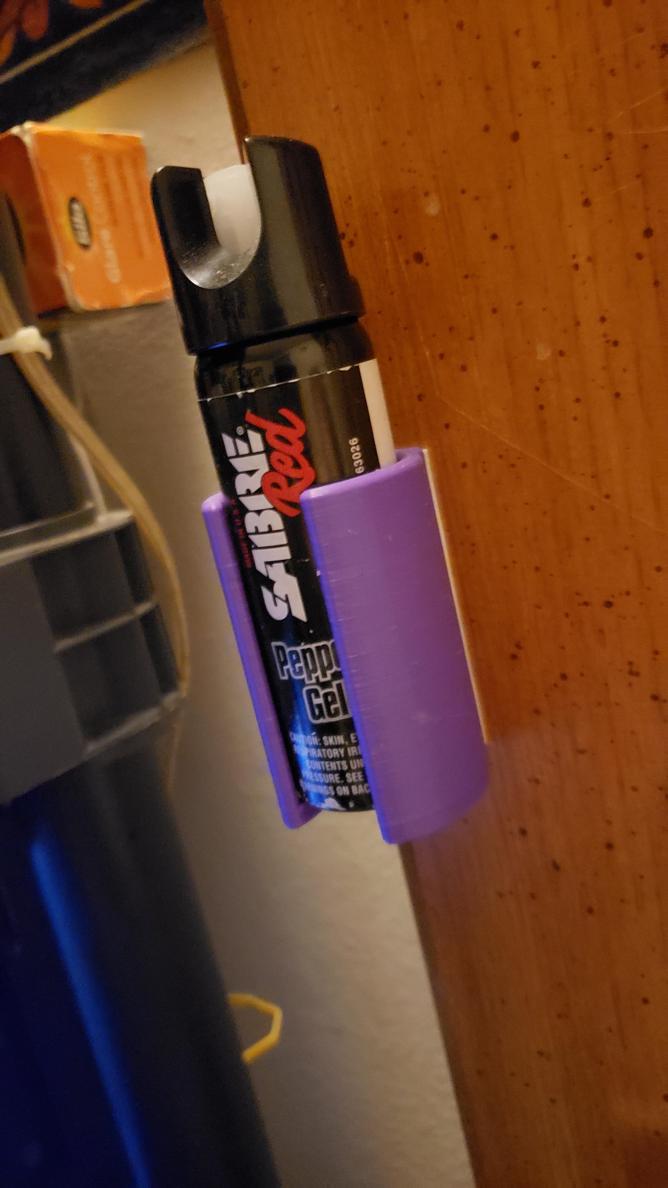 Printed some better holders for my pepper spray. r/functionalprints