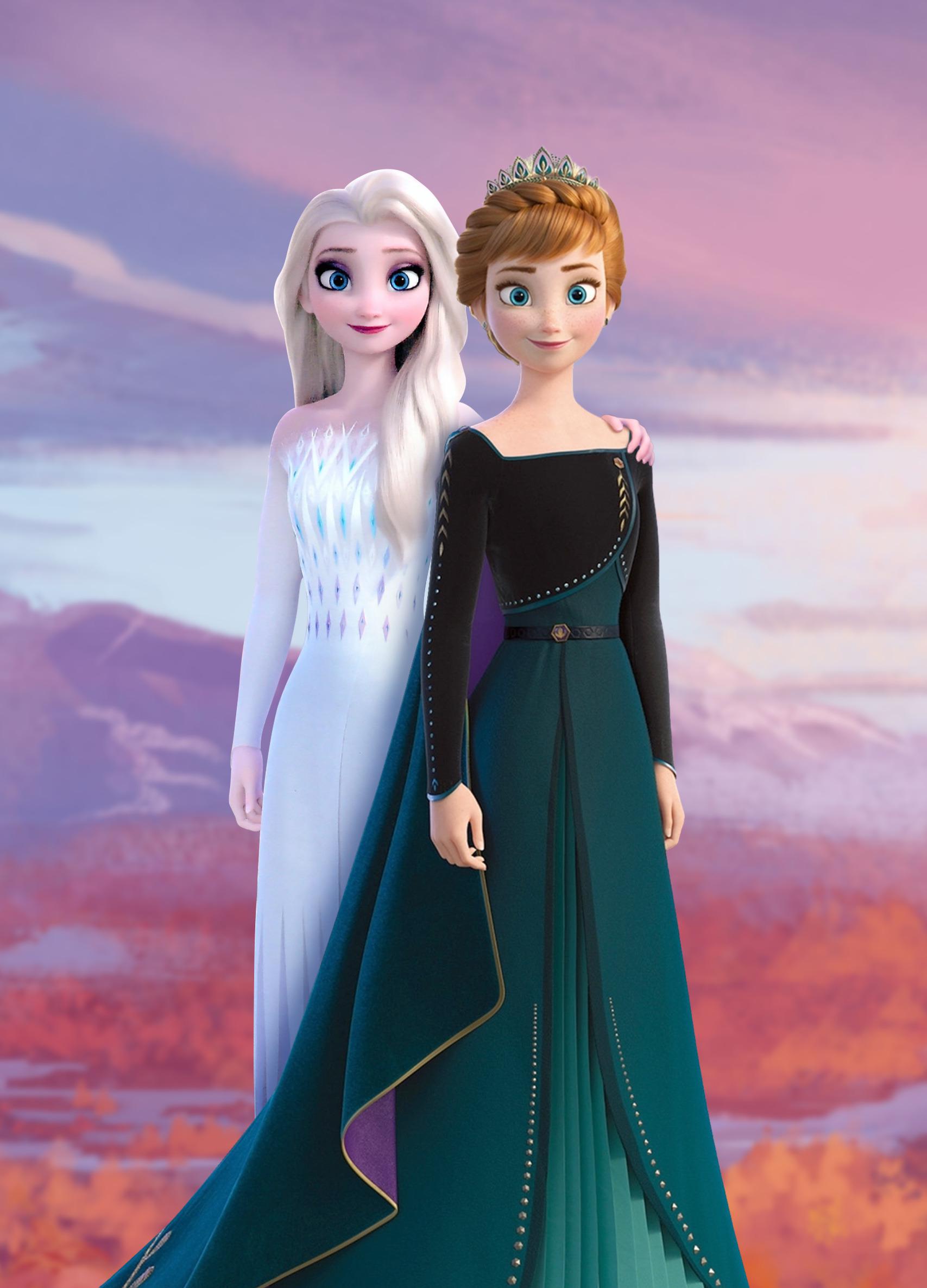 Elsa and her girlfriend. r/Elsanna