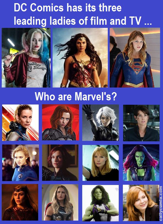 Female Marvel Characters List