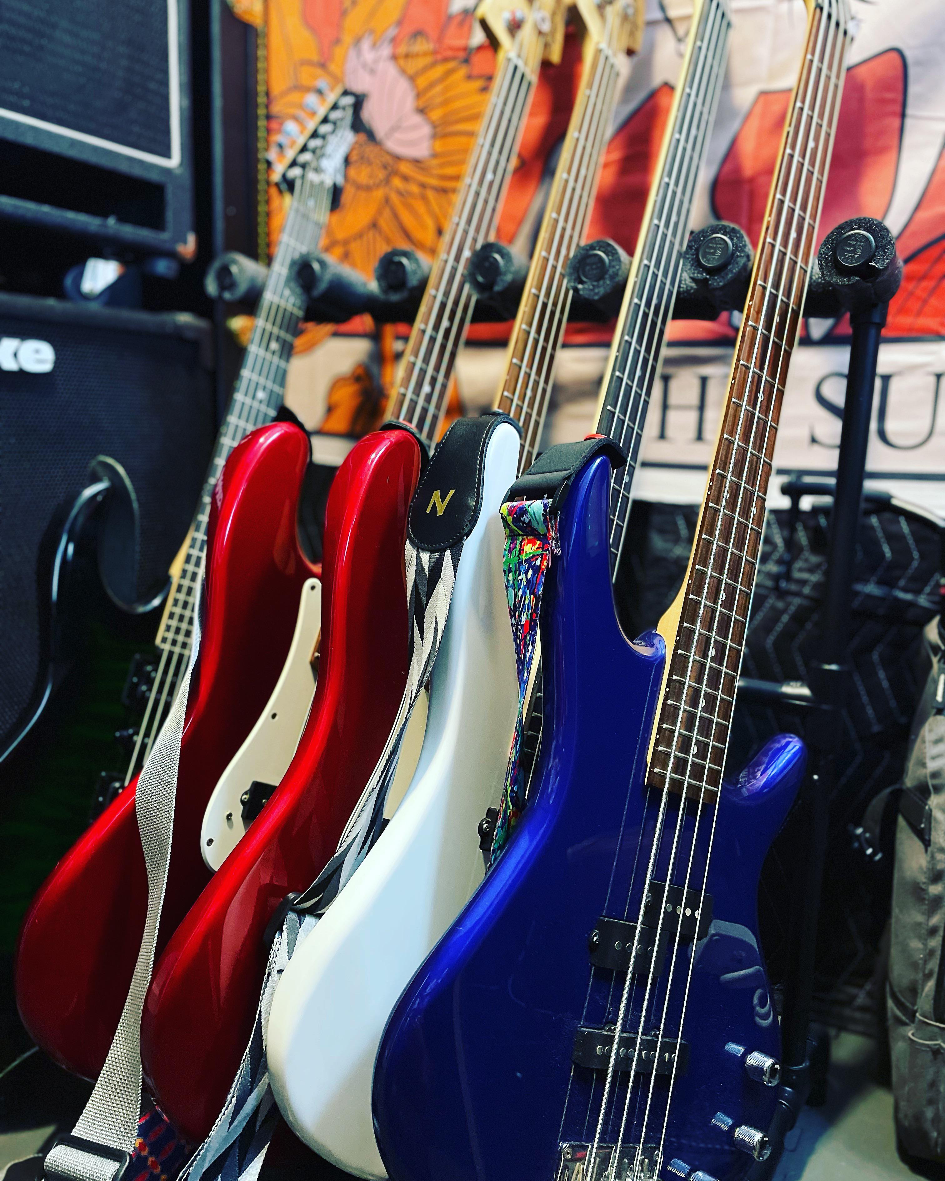 PVC stand r/BassGuitar