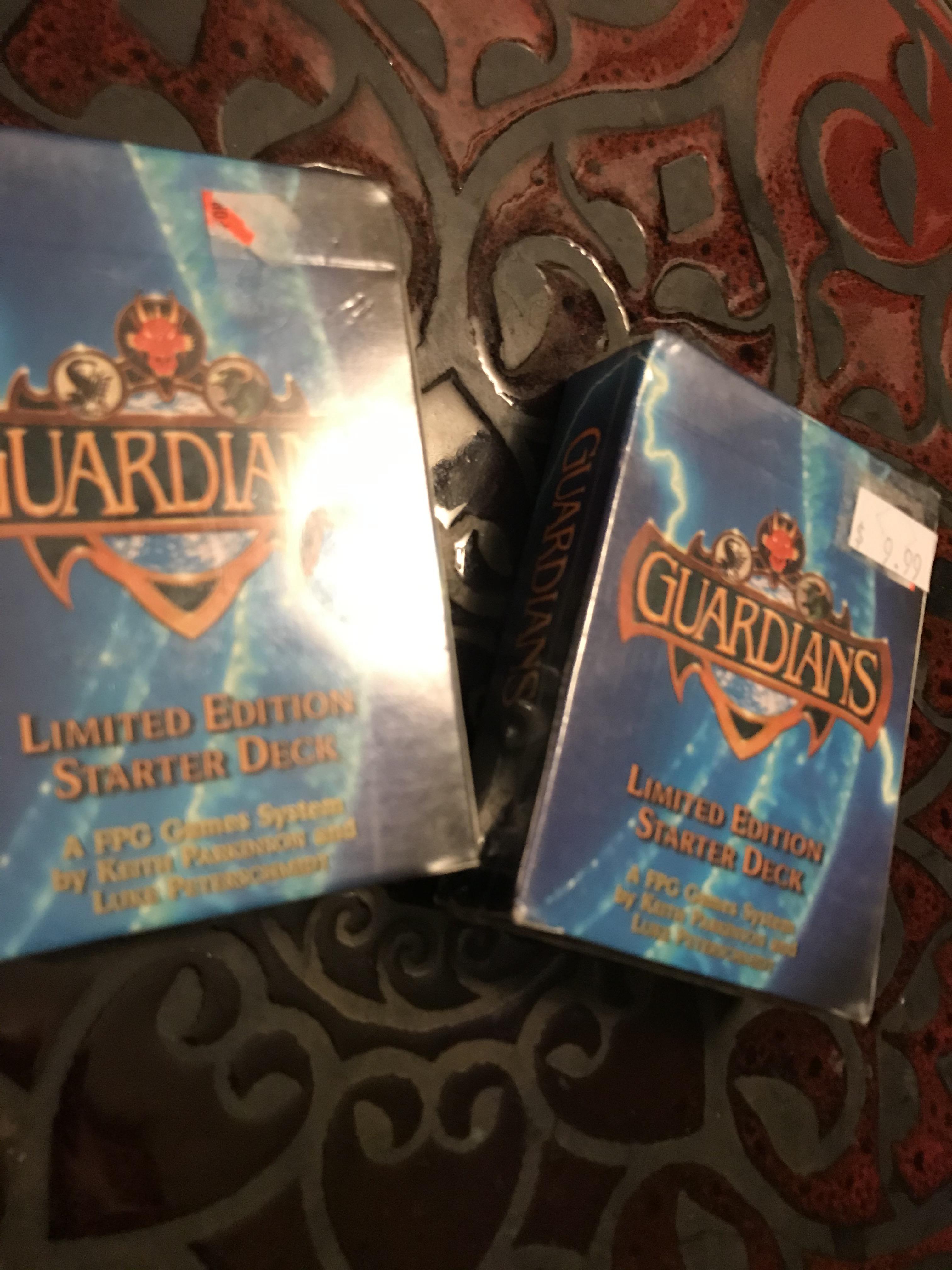 Just received my shipment of Guardians Starter Packs. Like all my TCGs