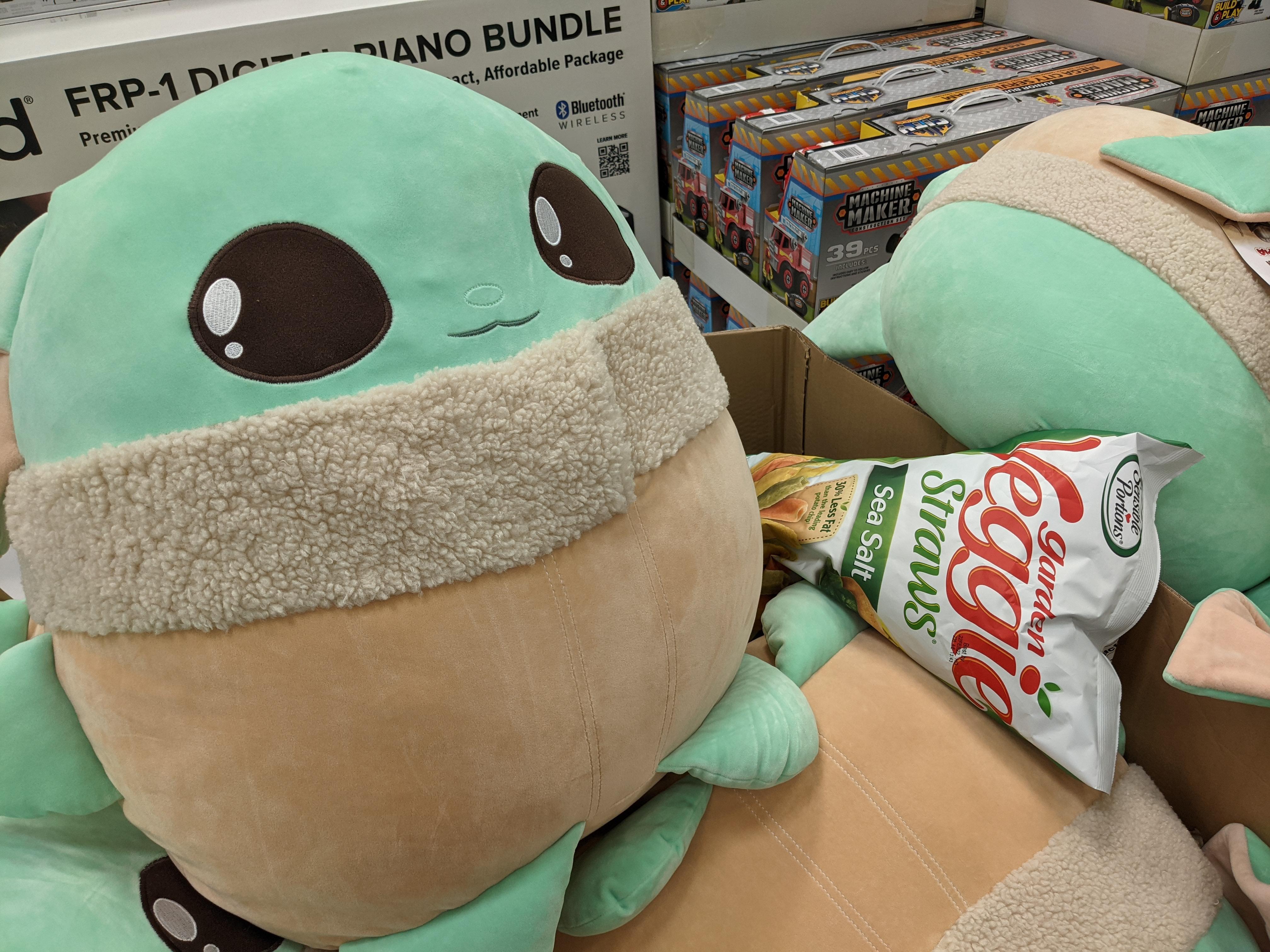 Decisions were made here. Seems Baby Yoda found a forever home! r/Costco