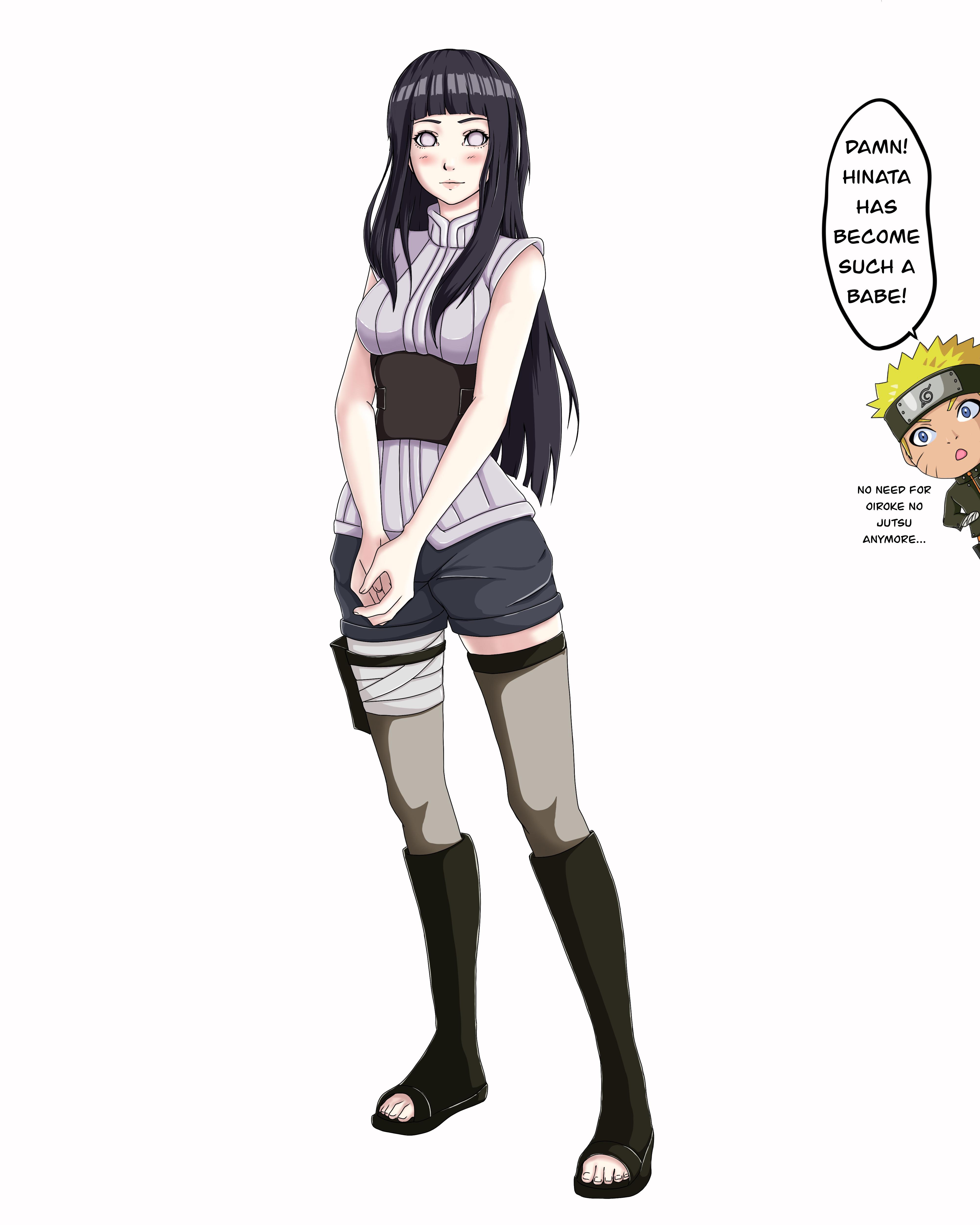 Been meaning to draw Hinata for so long now and finally got to it. Hope