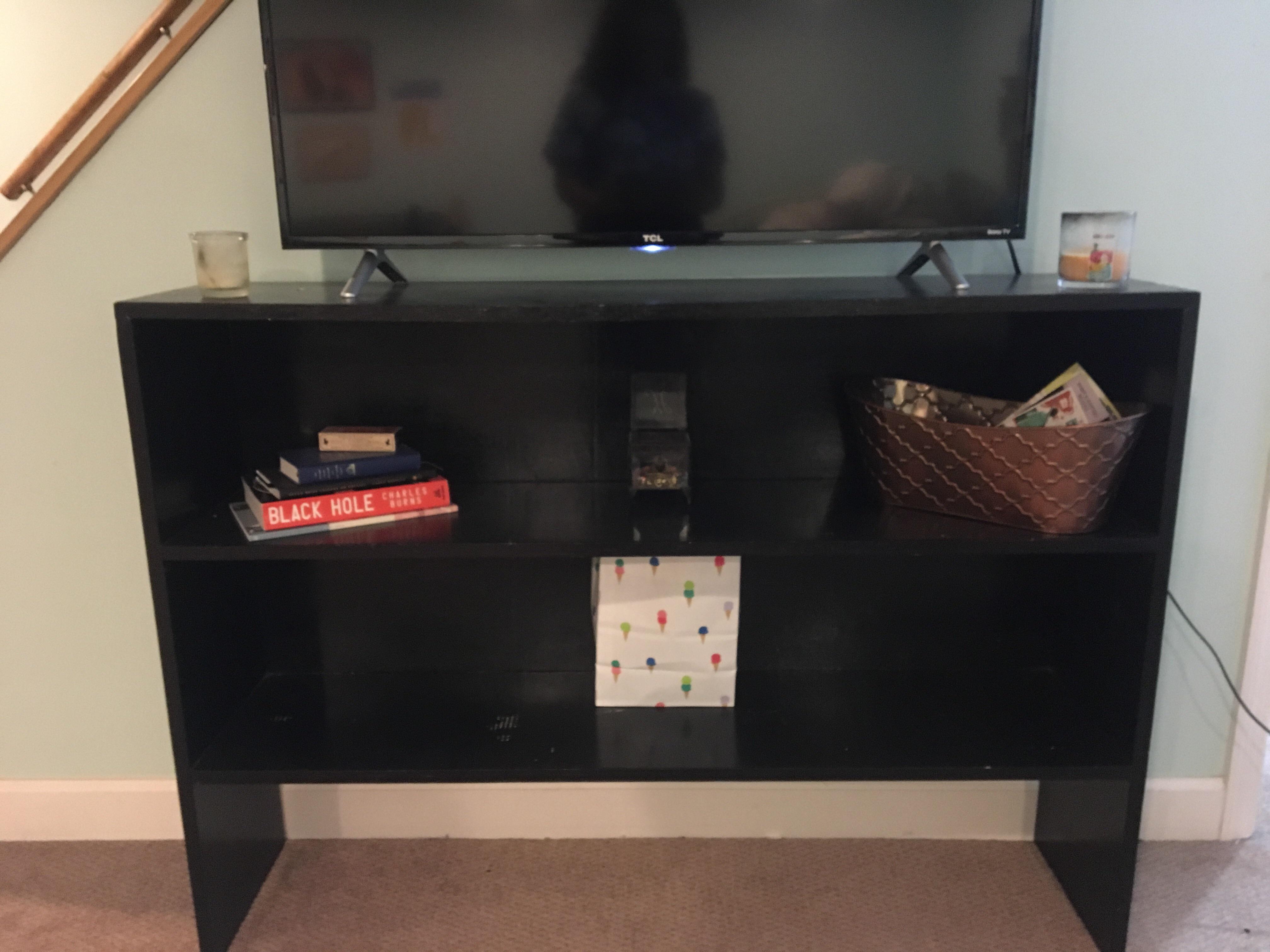 I’d been searching for a cheap tv stand/shelf on the for a