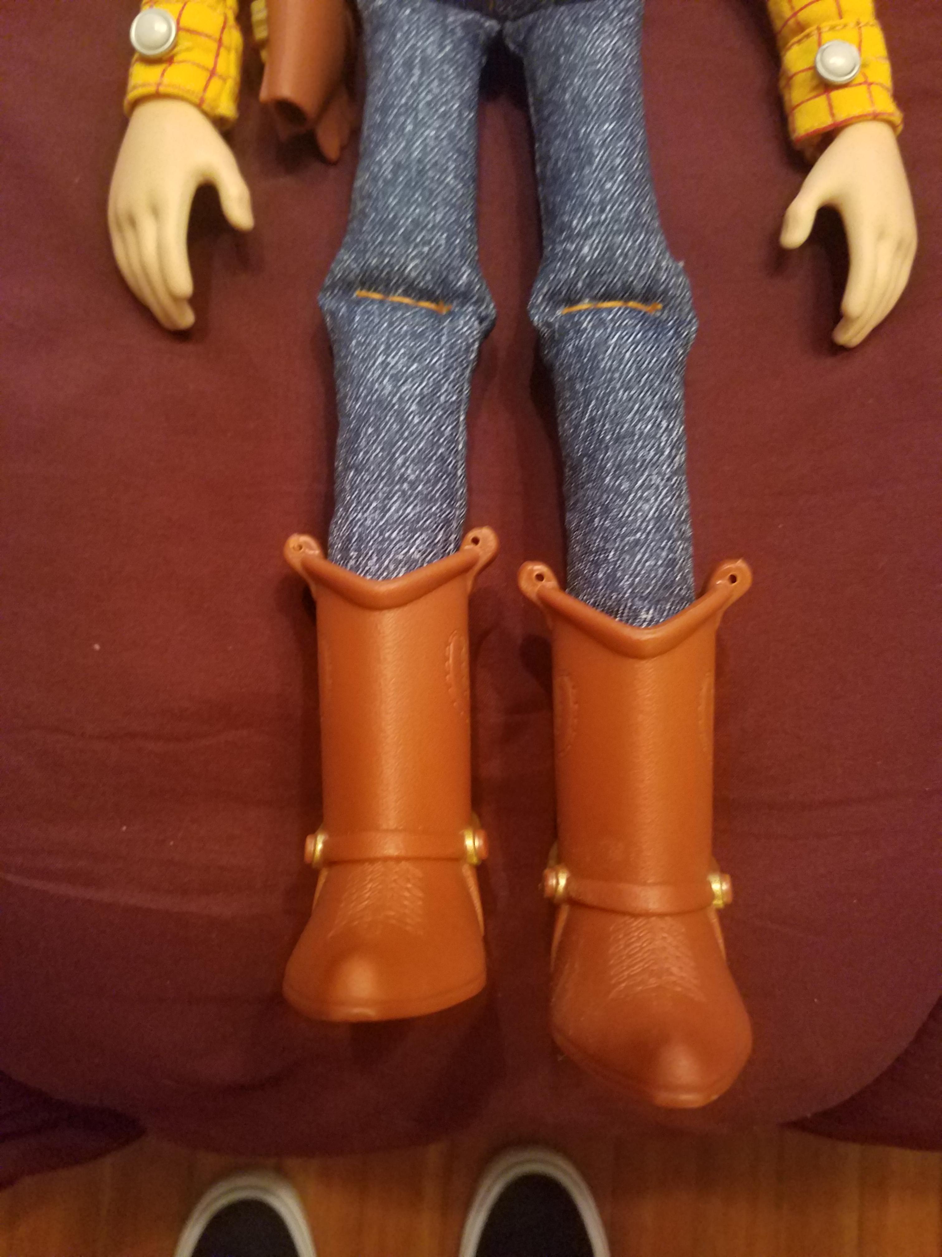 Signature Collection Woody Uneven Leg/Boot? Should I contact Thinkway