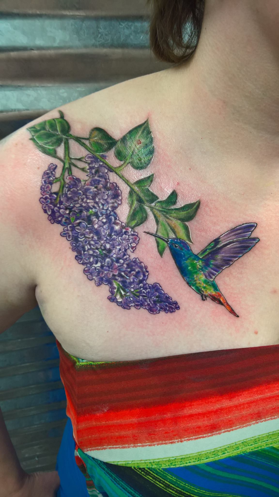 Lilac Tree Tattoo