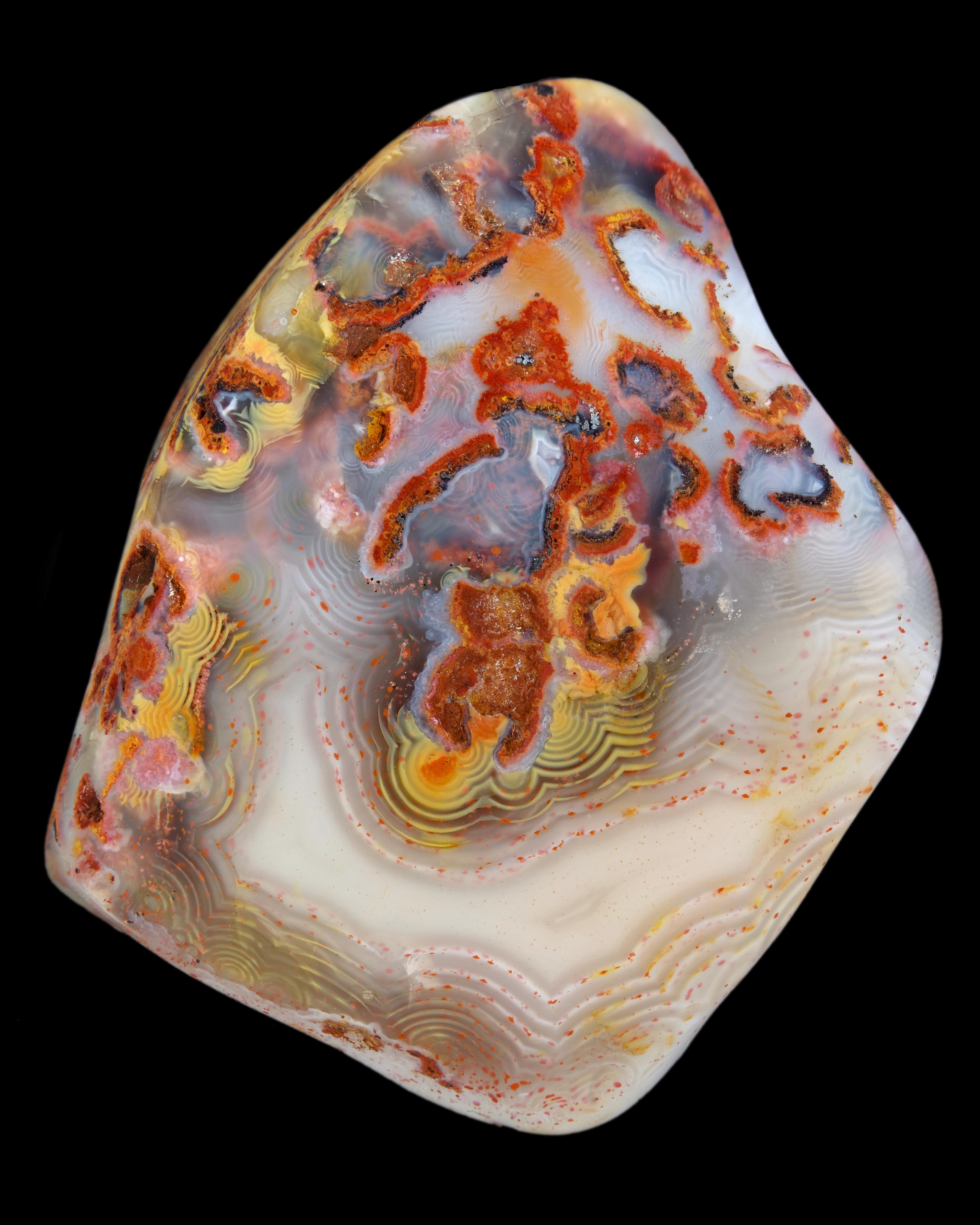 Lake Superior Agate "Fragmented Membrane" Photo LSAgates r/geologyporn