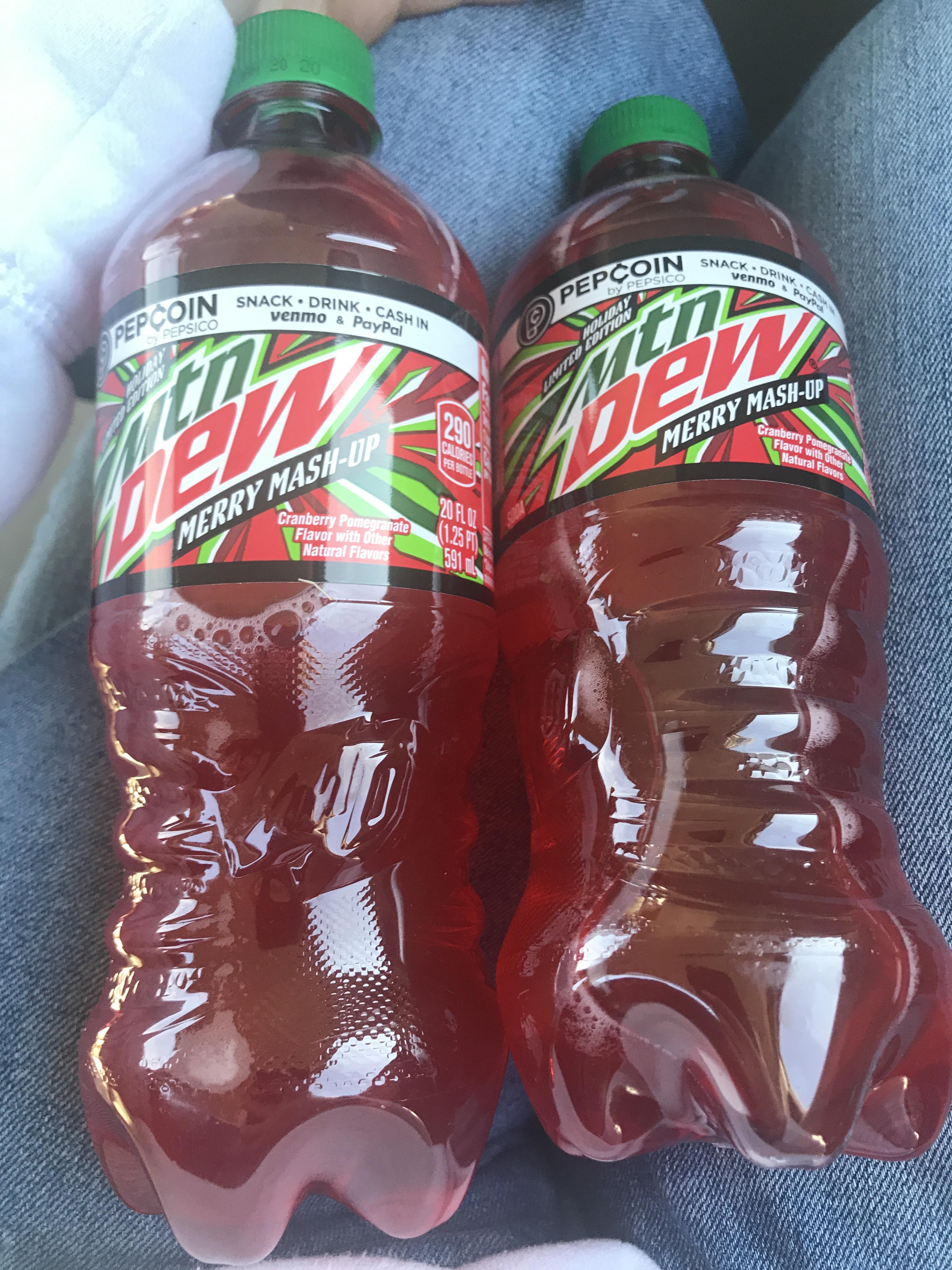 Got them on sale at dollar general. 2 for 3 r/mountaindew