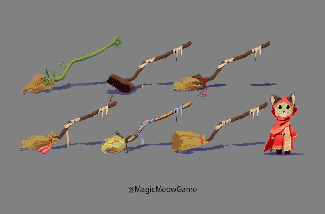 Currently developing a game with Sorcerer/Magic theme. Which flying
