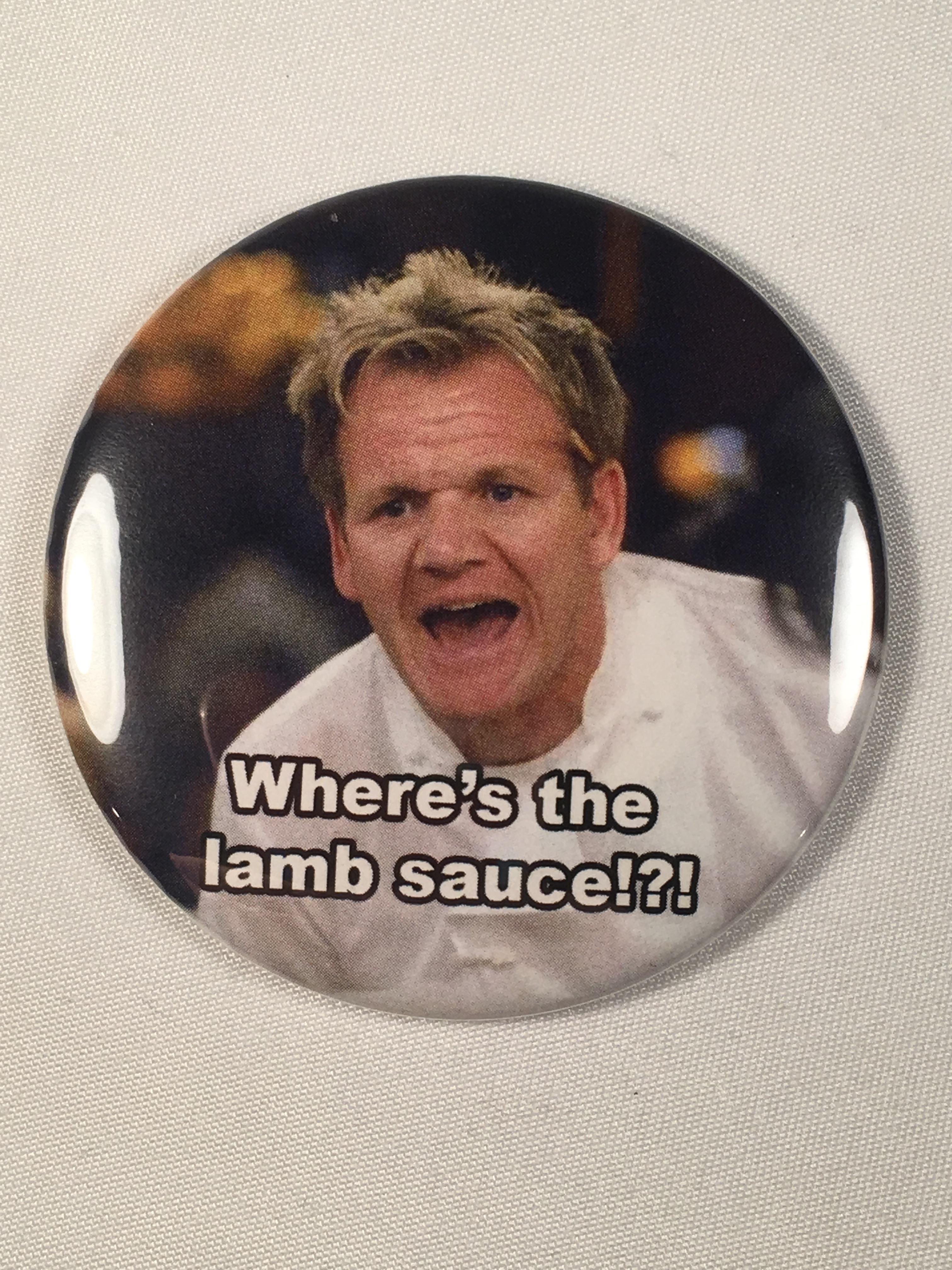 Where's the lamb sauce? KitchenConfidential