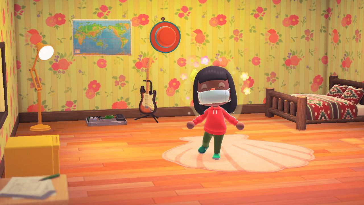 new to the acnh reddit. happy to be here. this is me dancing with joy because Redd came back