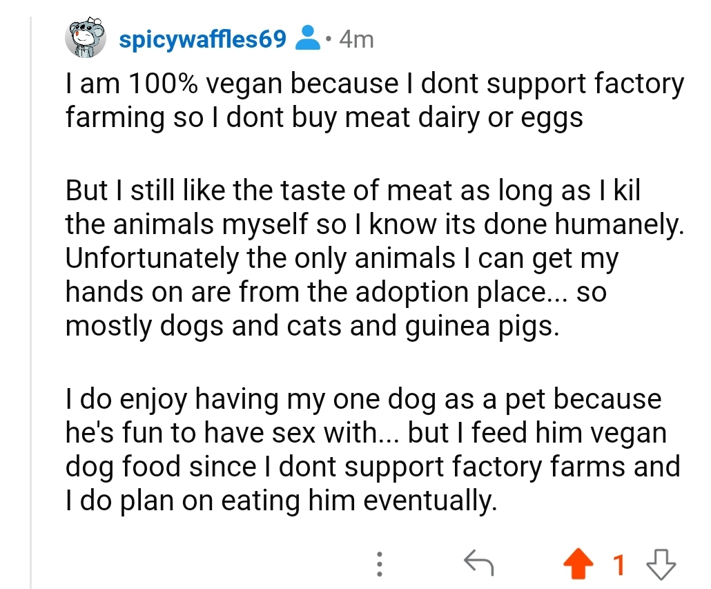 Hi everyone. I get a lot of questions asking if I am really vegan or